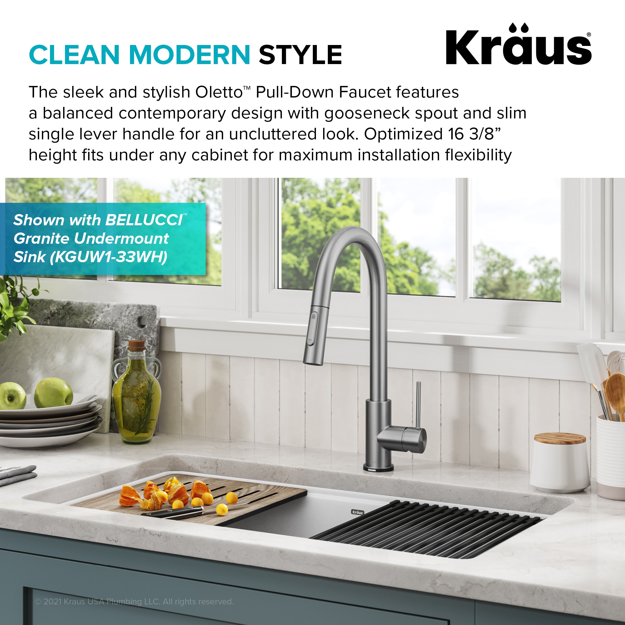 Kraus KTF-3104SFS Kitchen-Faucets - View #11