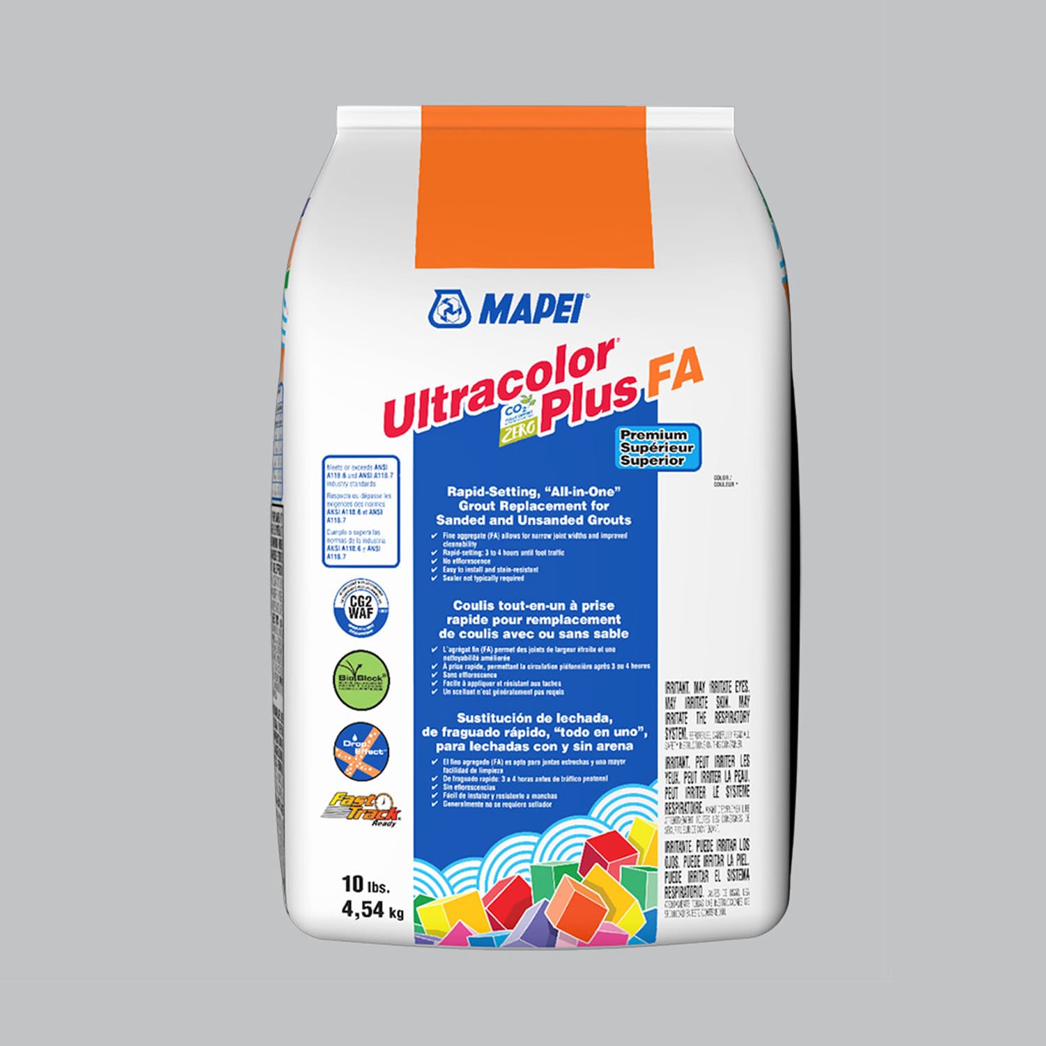 MAPEI 6BU510105 Ultracolor Plus FA Rain #5101 All-in-one Grout (10-lb)