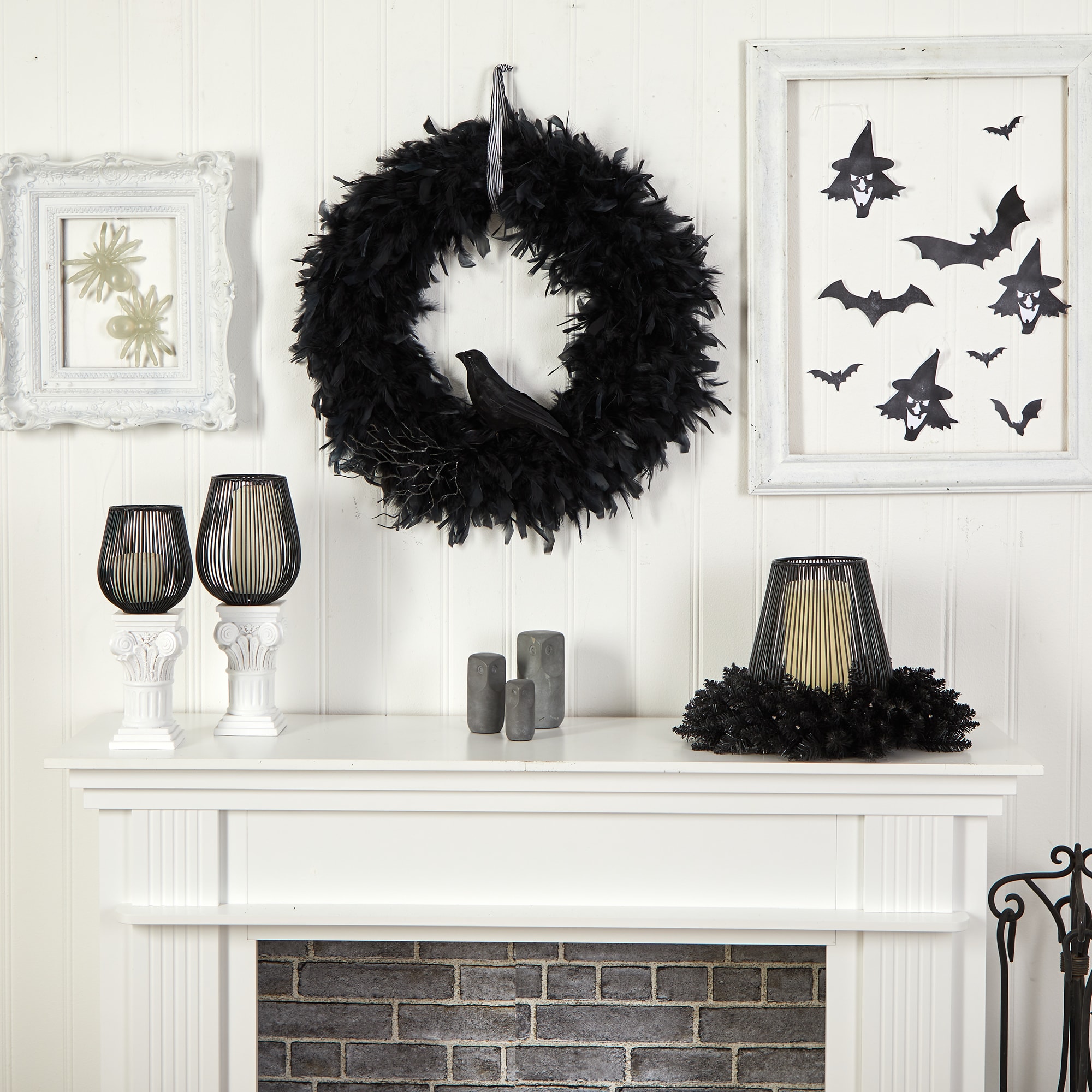 Nearly Natural W1201 Artificial-Halloween-Wreaths - View #5