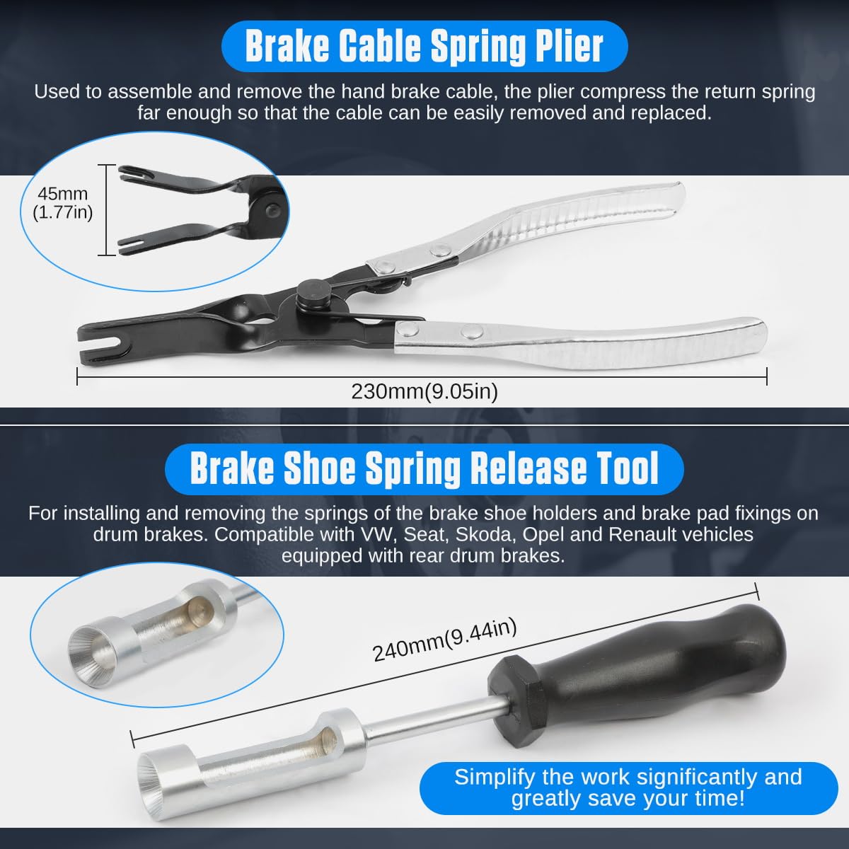 SenQWFa LDC0812Q418 Brake-Tools - View #9