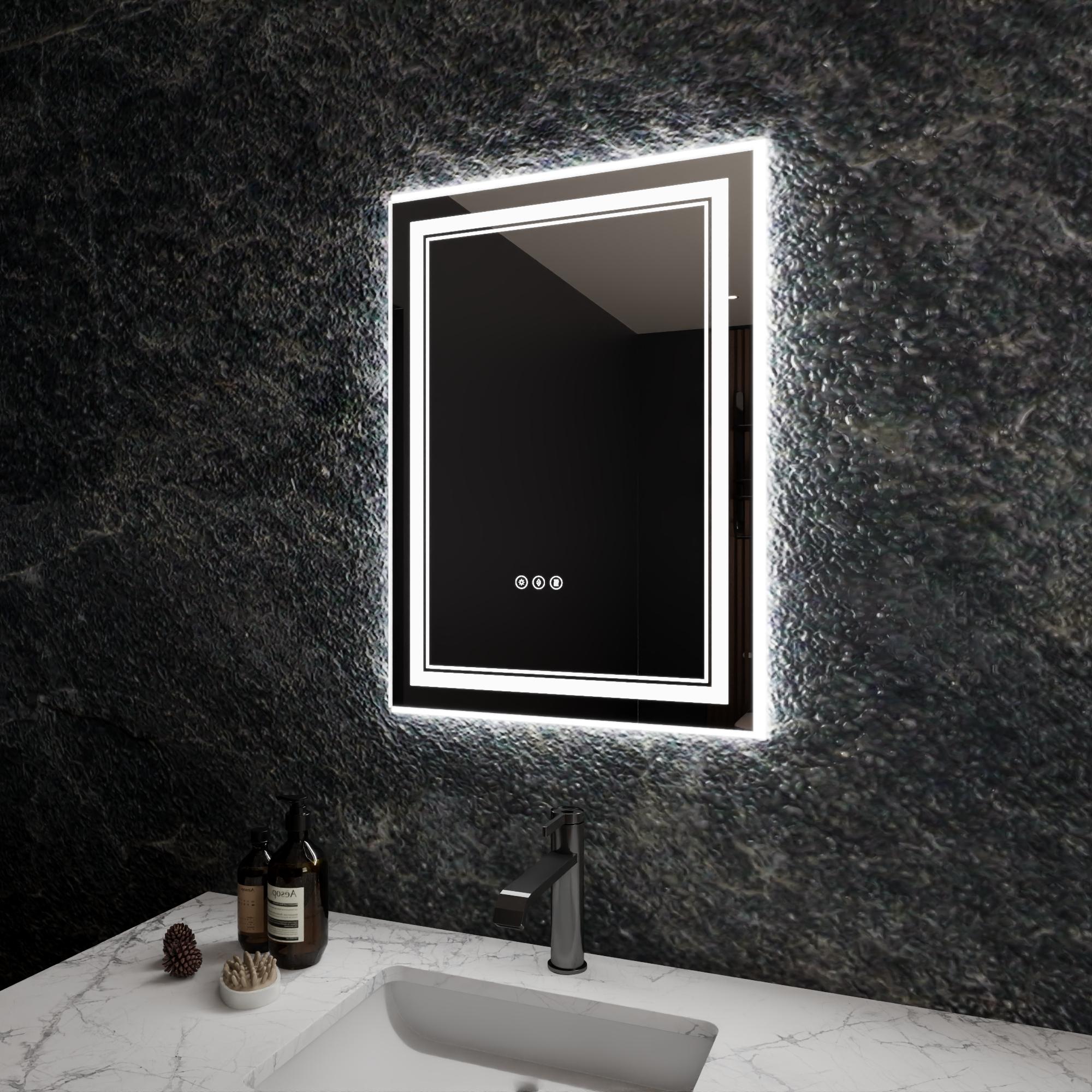 Bayfeve BFXB-1S2028-MIR Framed-Bath-Mirrors - View #2