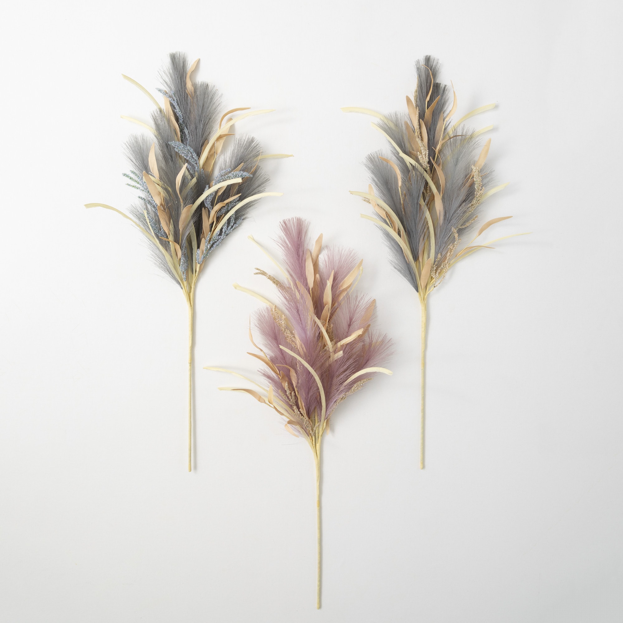 Sullivans DL4105 32-Inches Multicolored Indoor Desktop Pampas Grass Artificial branch/stem