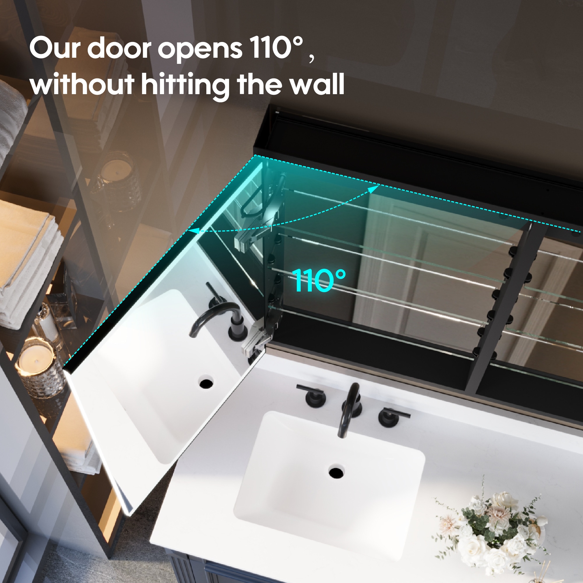 Forclover MEAM-12M6030 Bathroom-Medicine-Cabinets - View #12