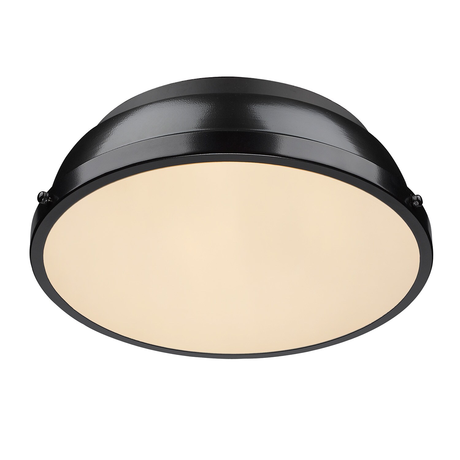 Golden Lighting 3602-14 BLK-BK flushmounts - View #2