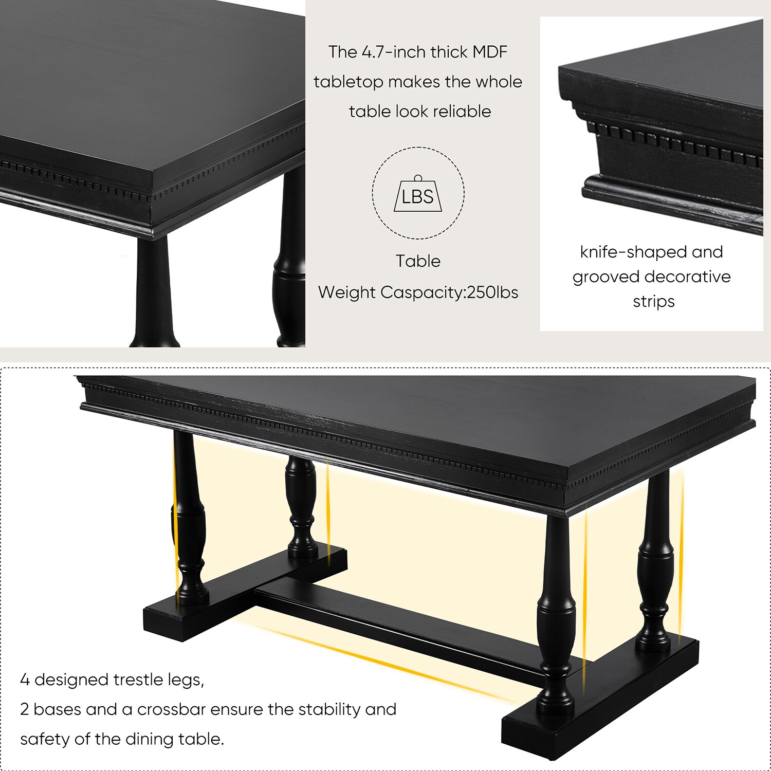 SINOFURN SYA010287BL Dining-Sets - View #18
