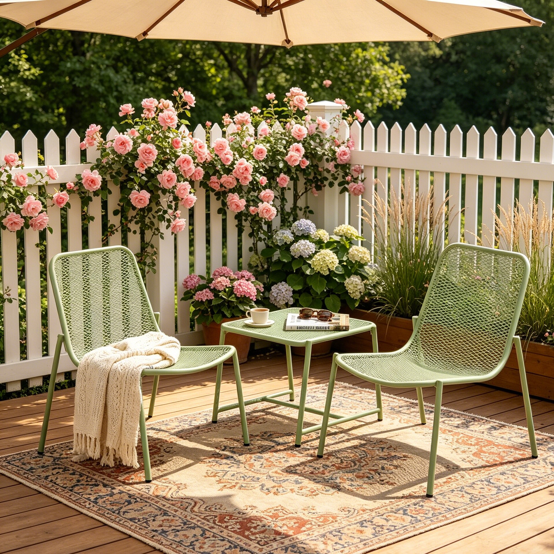 Hrinhom HC-OT70-GREEN Patio-Conversation-Sets - View #3