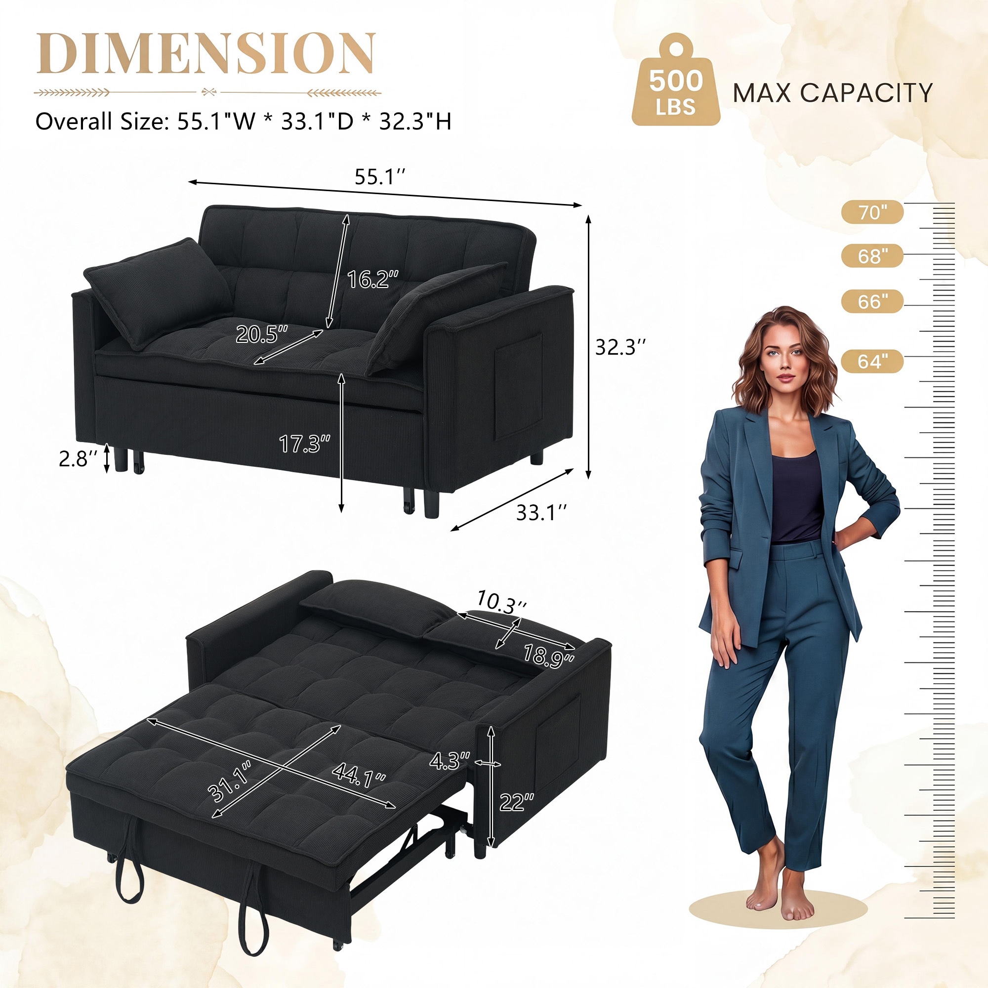 Bybafun YE9600001 futons - View #4