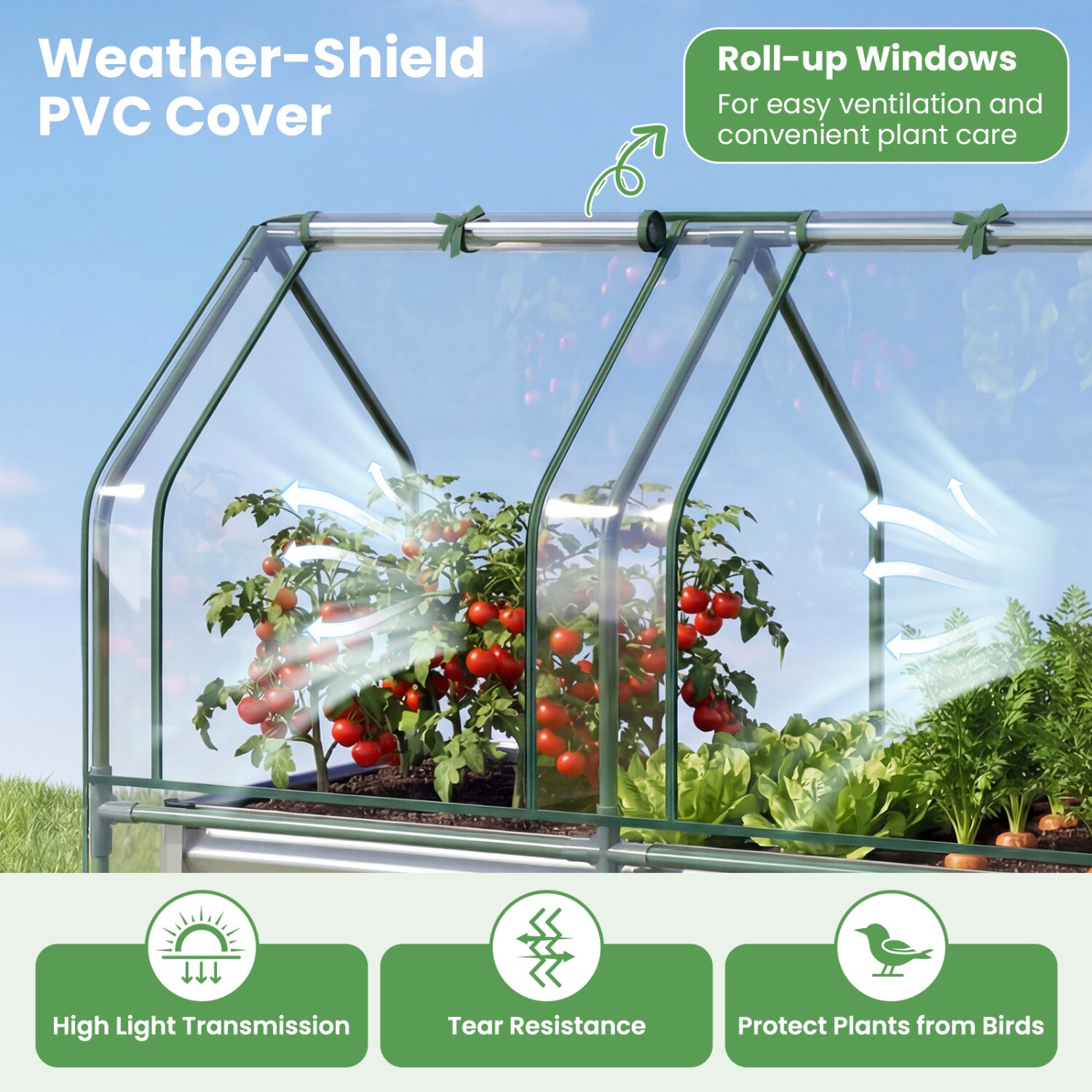 Slickblue D-CO-LS4864TG Raised-Garden-Beds - View #7