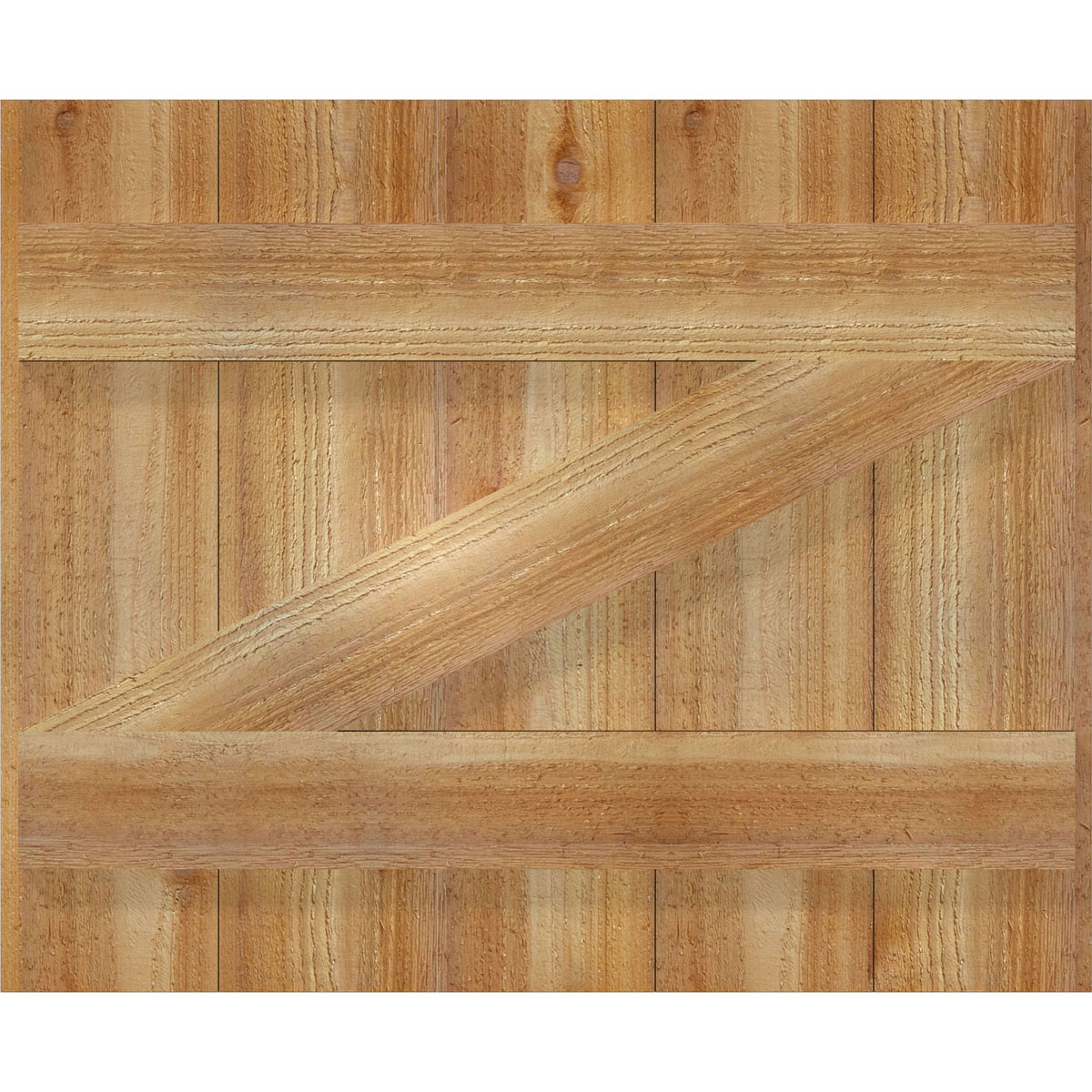 Ekena Millwork RBJ06Z26X022RWR Exterior-Shutters - View #5