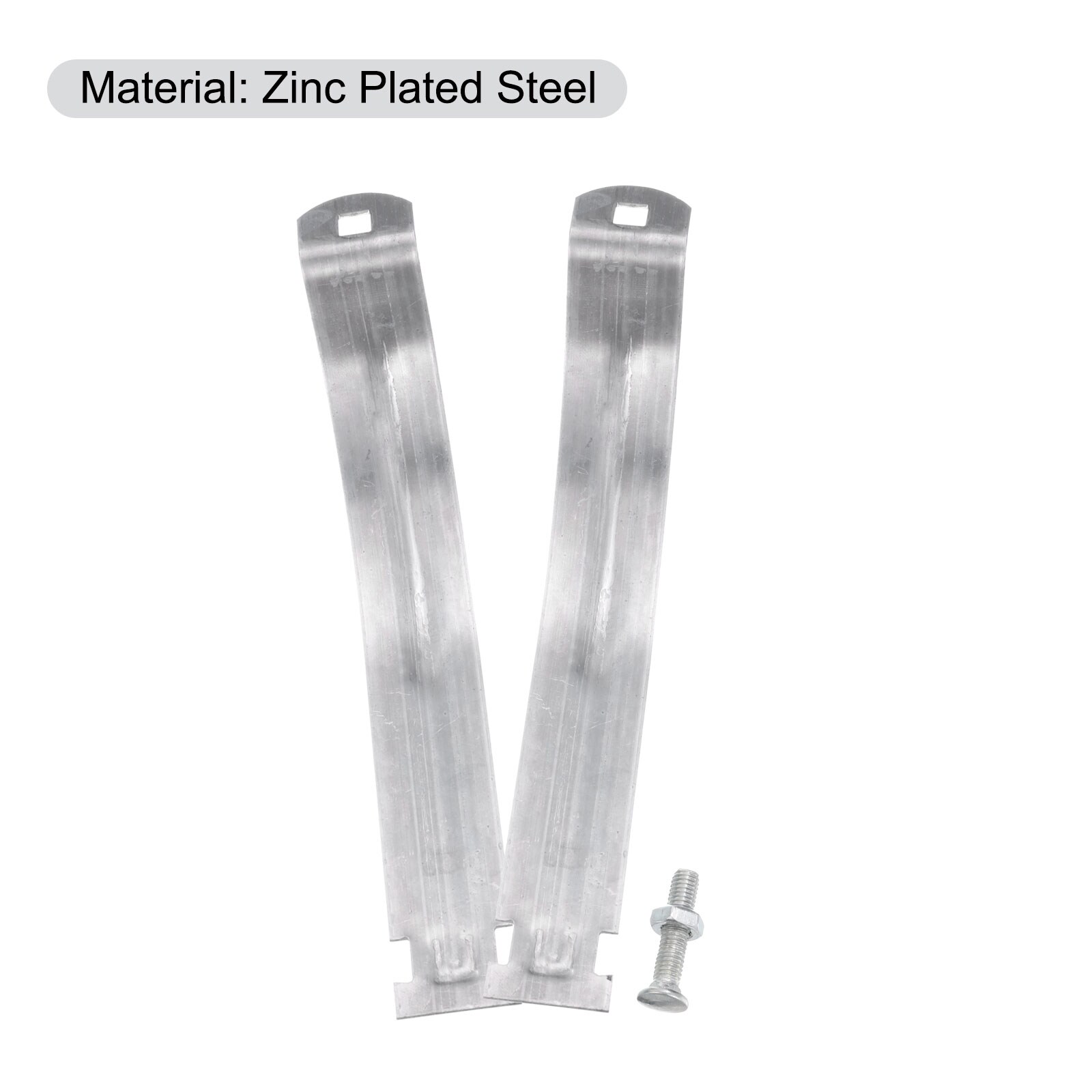 Unique Bargains 6-1/2in EMT Strut Clamps Steel for Rigid Conduit and ...