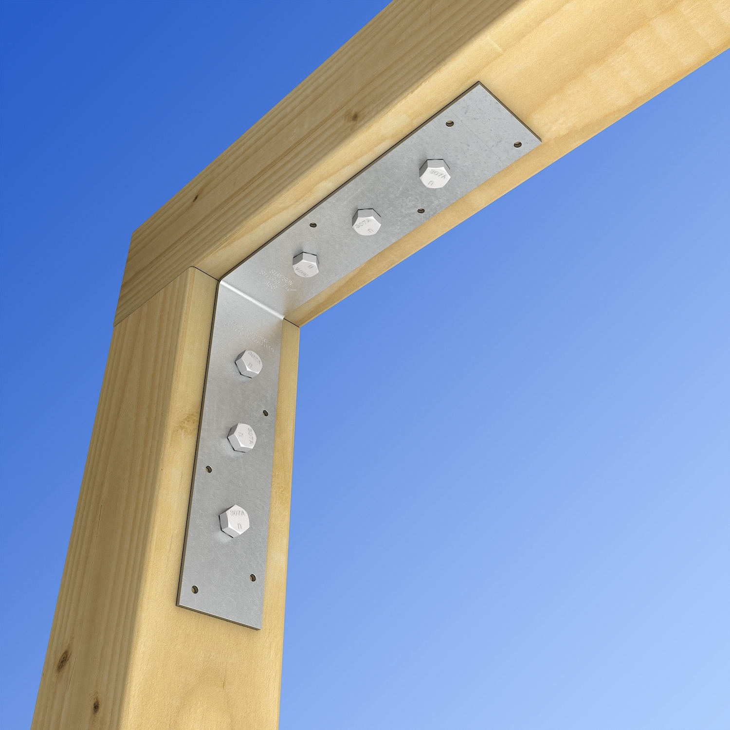 Simpson Strong-Tie A88 Mending-Plates-Brackets-Braces - View #4