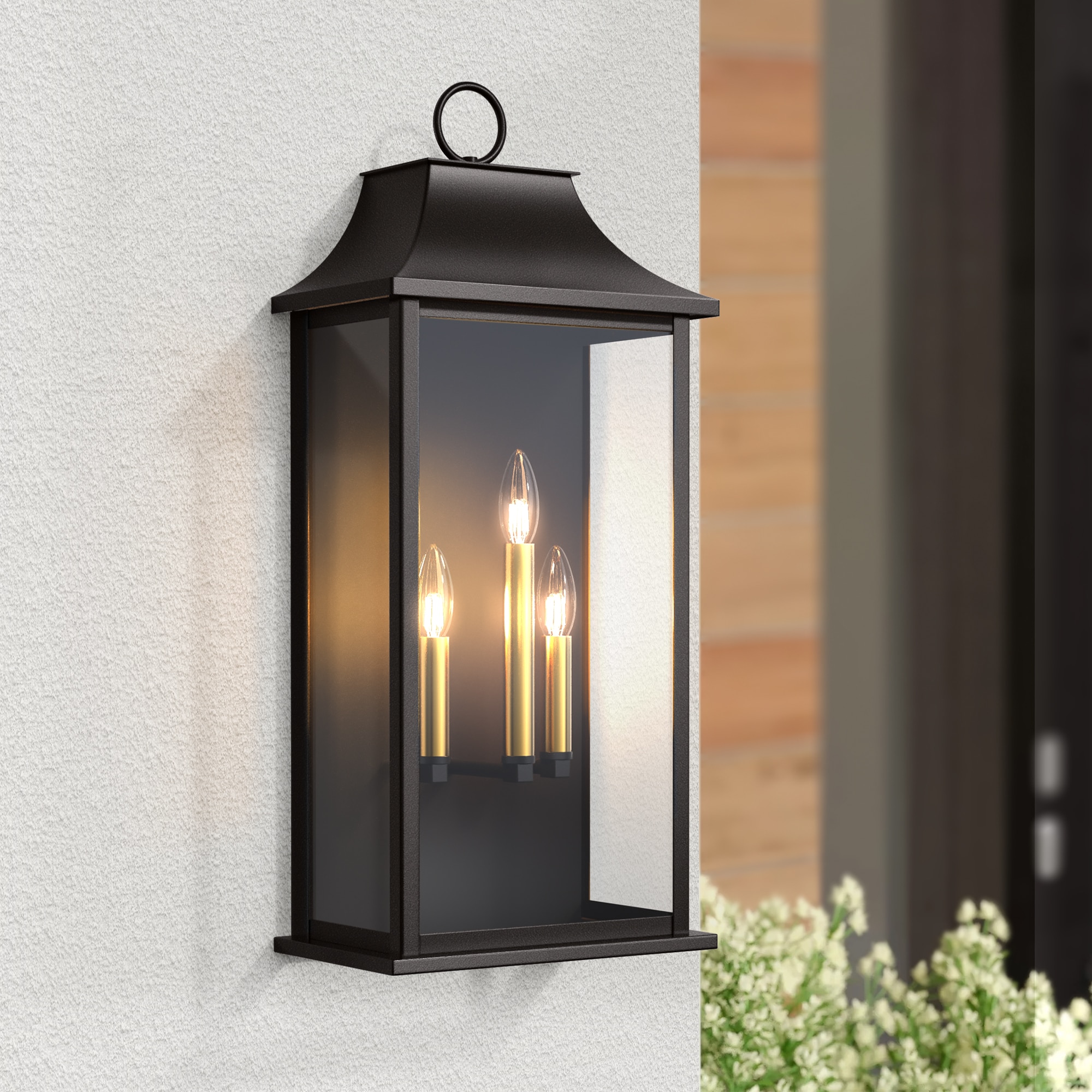 Maxax 7008-3BK Outdoor-Wall-Lighting - View #2