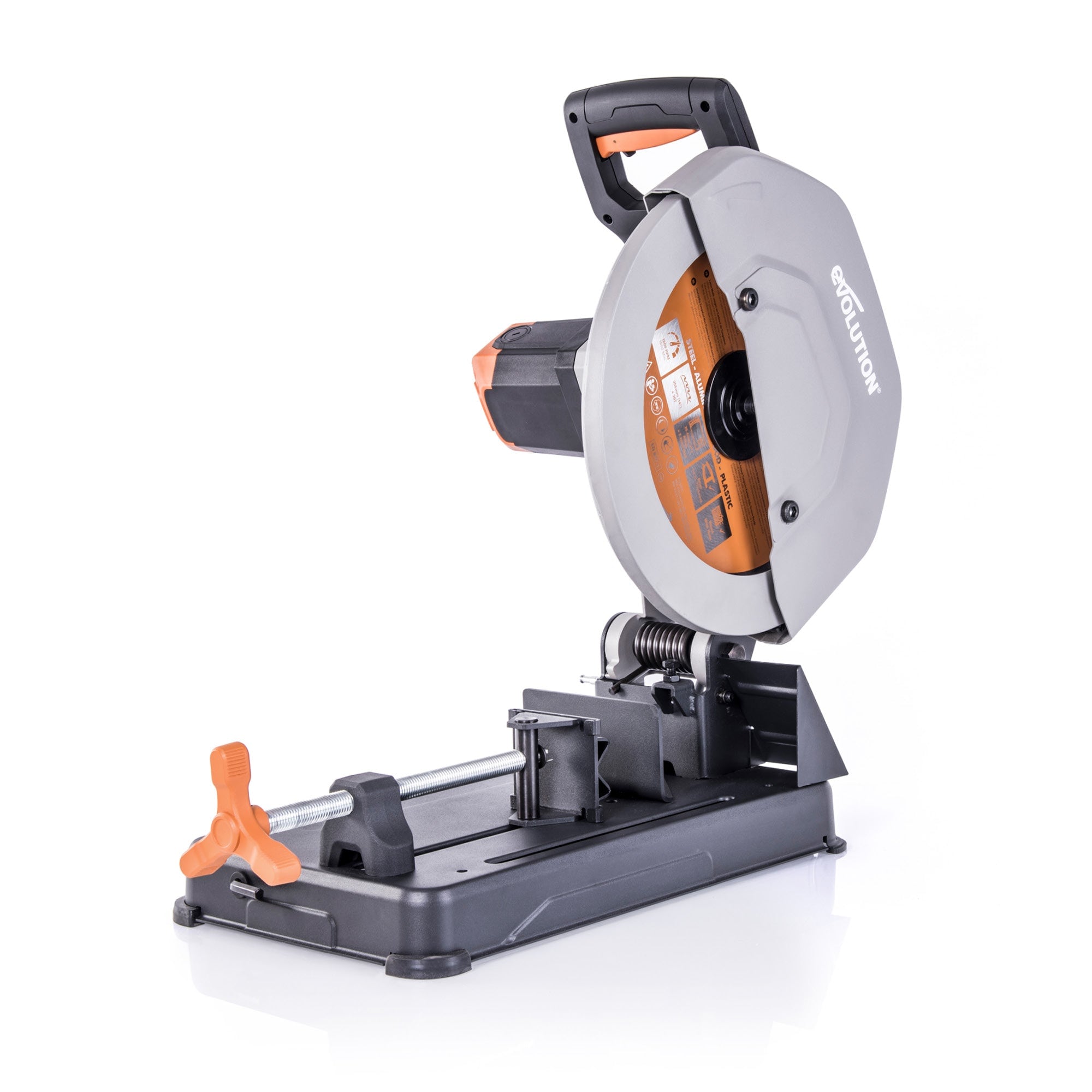 Evolution R355CPS: Multi-Material Cutting Chop Saw With 14 in. Blade #R355CPS