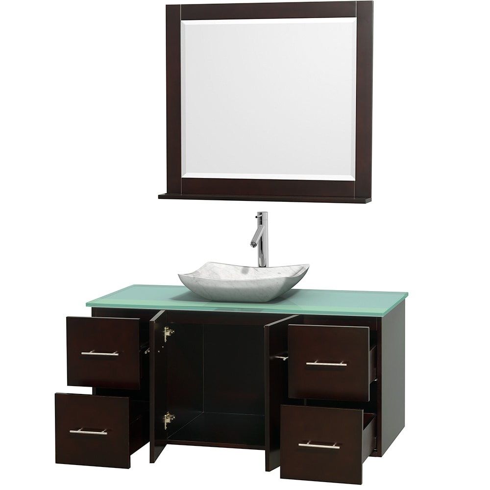 Wyndham Collection WCVW00948SESGGGS3M36 Bath-Vanity-Combo - View #2