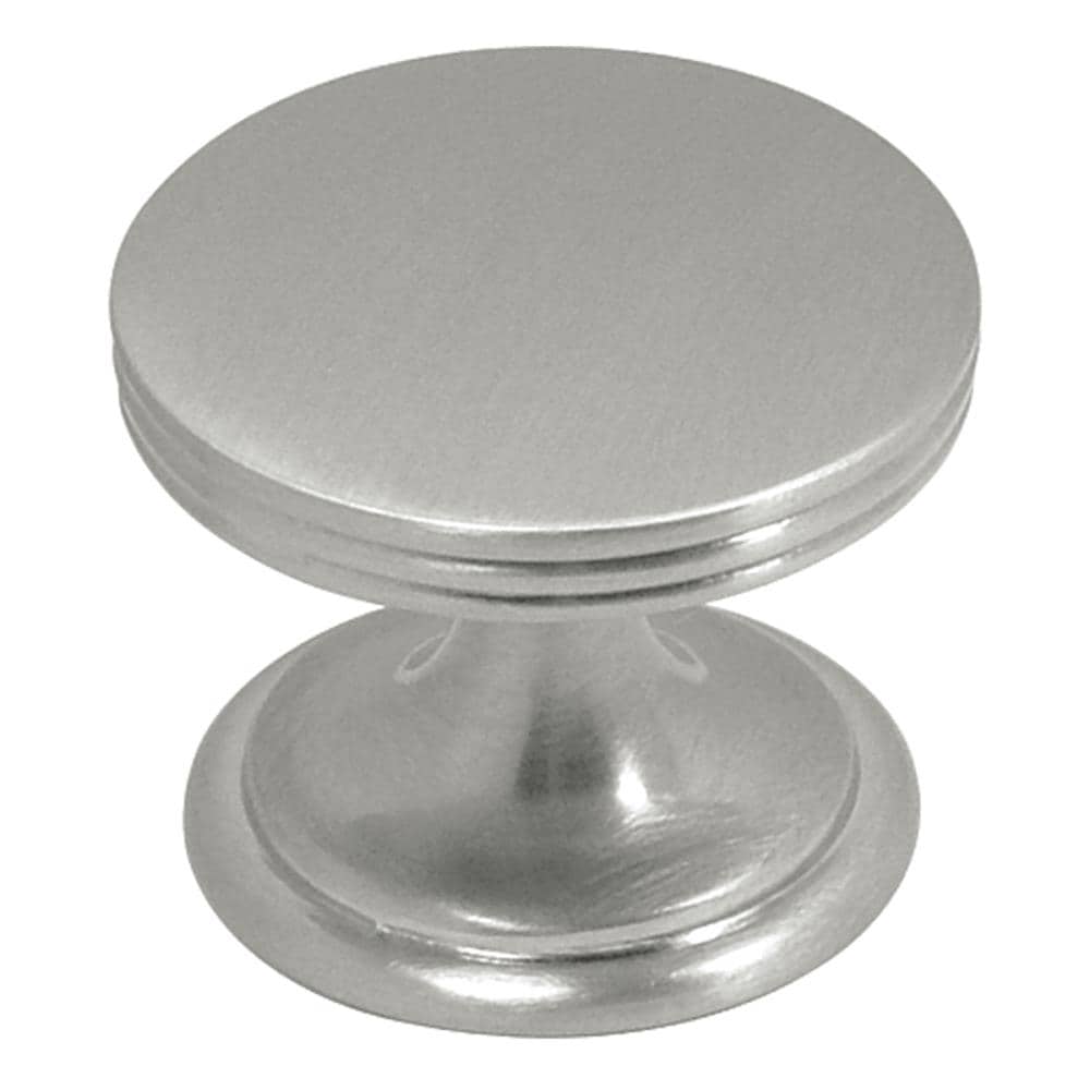 Hickory Hardware P2142-SN1P American Diner 1-3/8-in Satin Nickel Round Transitional Cabinet Knob