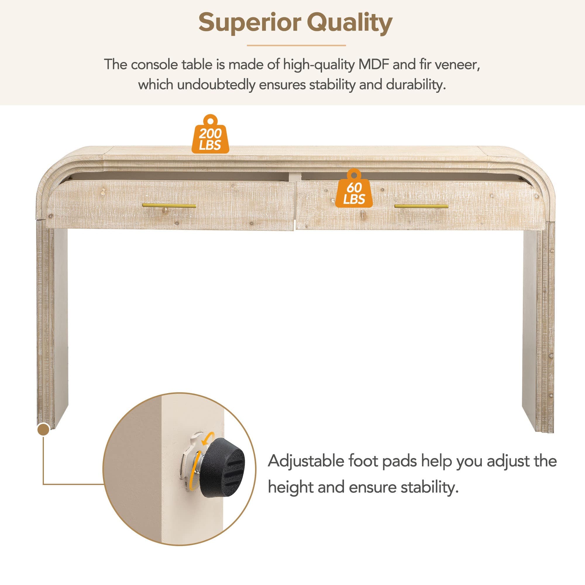 Vynxaria LESX1714DJXGZCT029 Console-Sofa-Tables - View #5