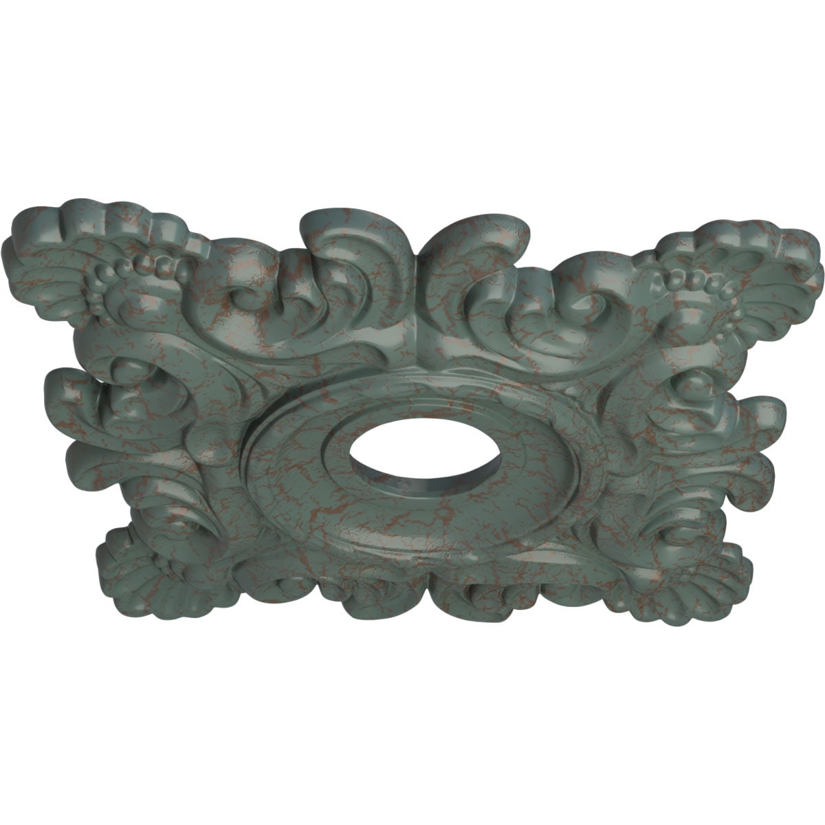 Ekena Millwork CM18CRCBC Ceiling-Medallions - View #2