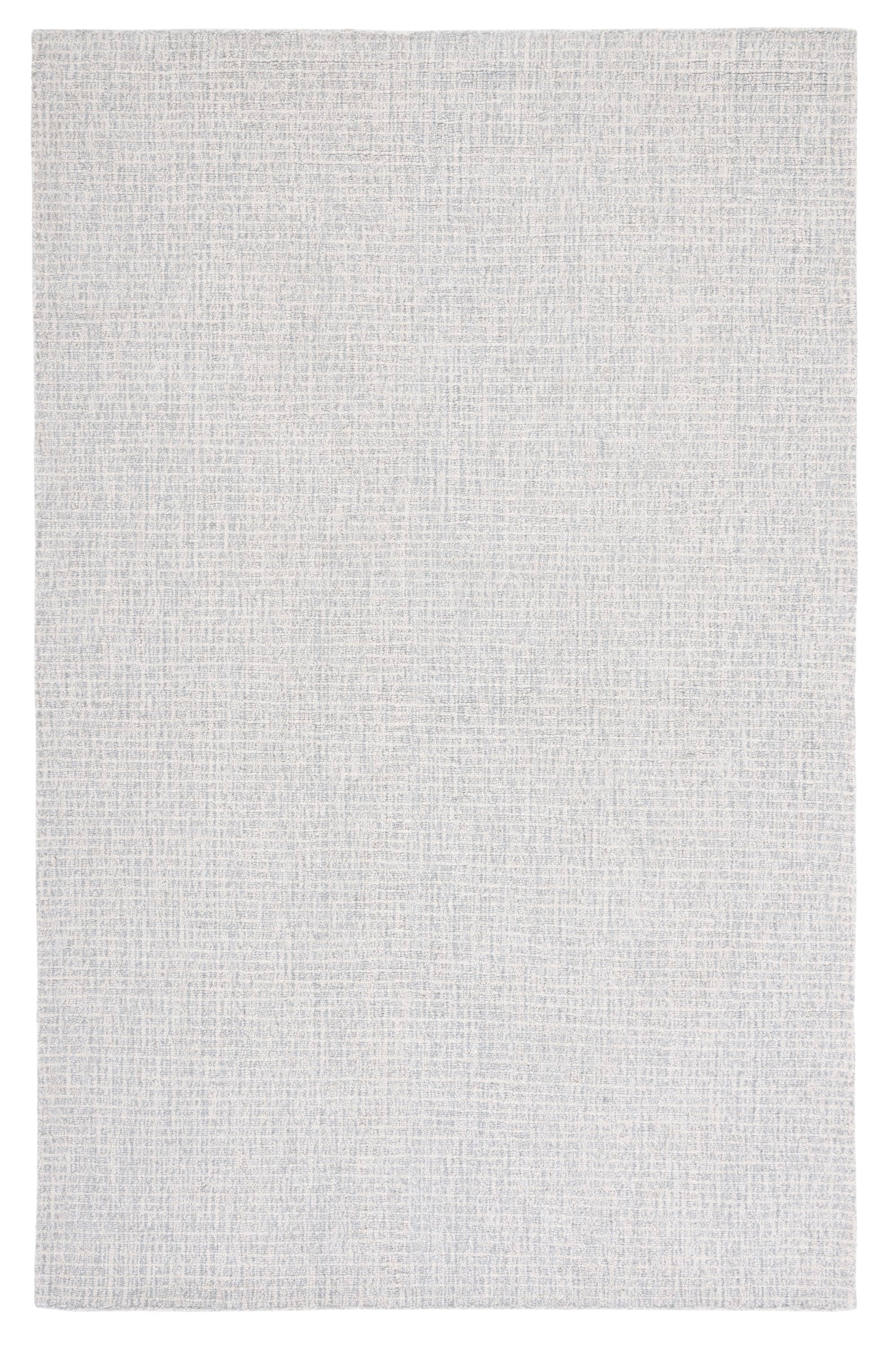 Safavieh ABT468F-8 Abstract Lottie 8 x 10 (ft) Tufted Wool Light Gray/Ivory Rectangular Indoor Abstract Bohemian/Eclectic Area rug