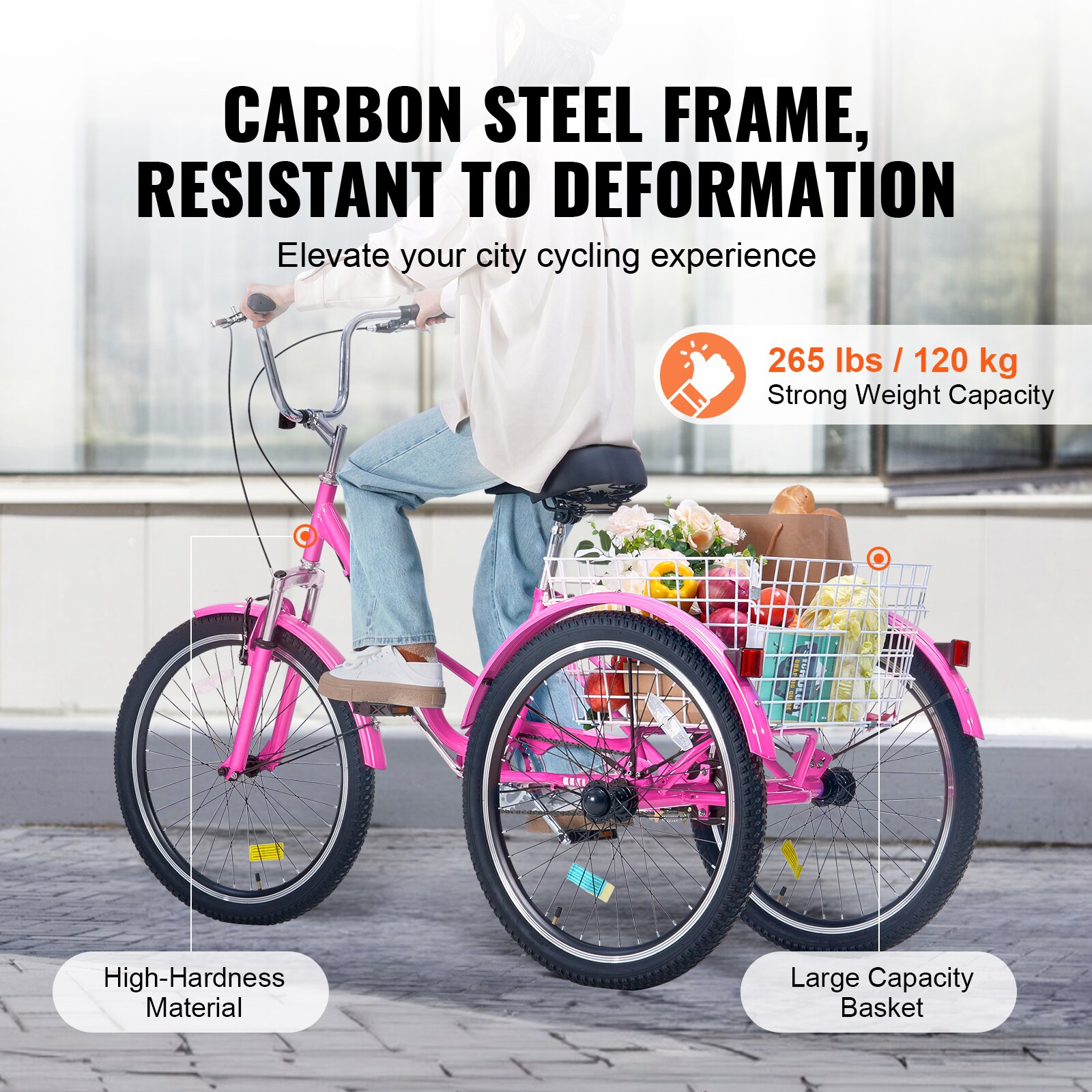 VEVOR ZDKRLSLCFS26FBC26V0 bikes - View #10