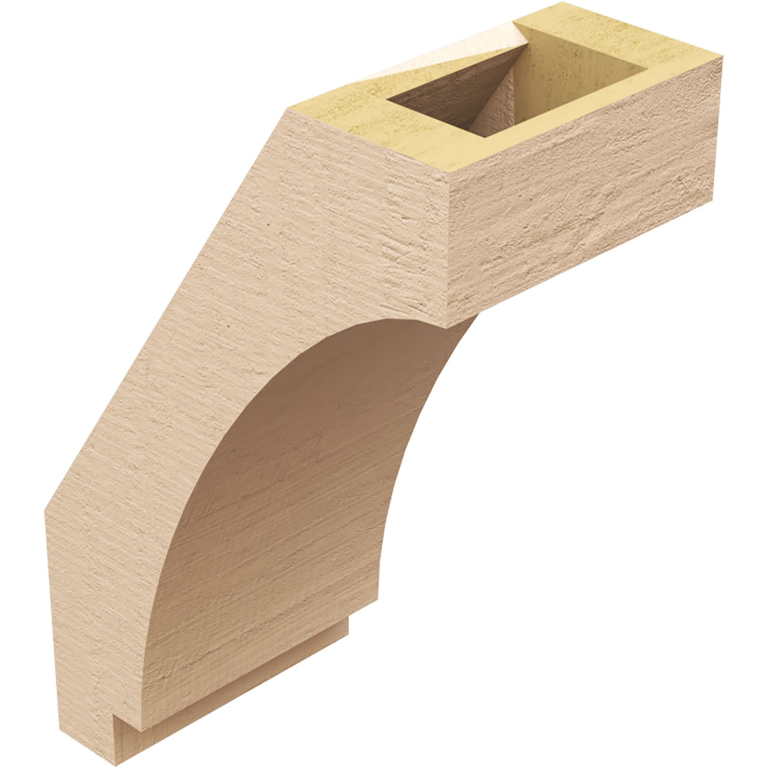 Ekena Millwork BRCUR05X08X12IMPRCPR braces - View #12