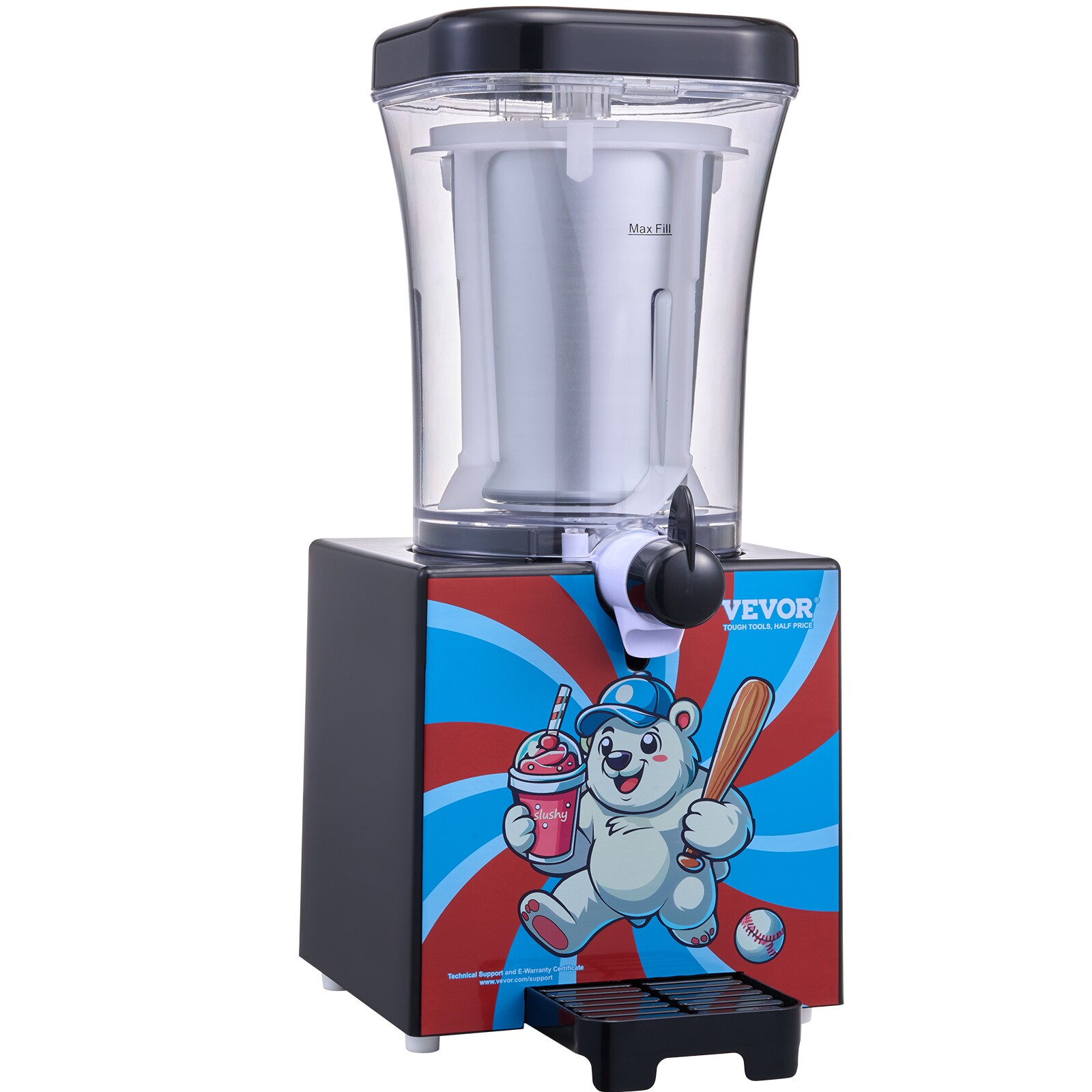 VEVOR JYMNXRJ1L000M8HO1V1 Slush drink machine ( Black )