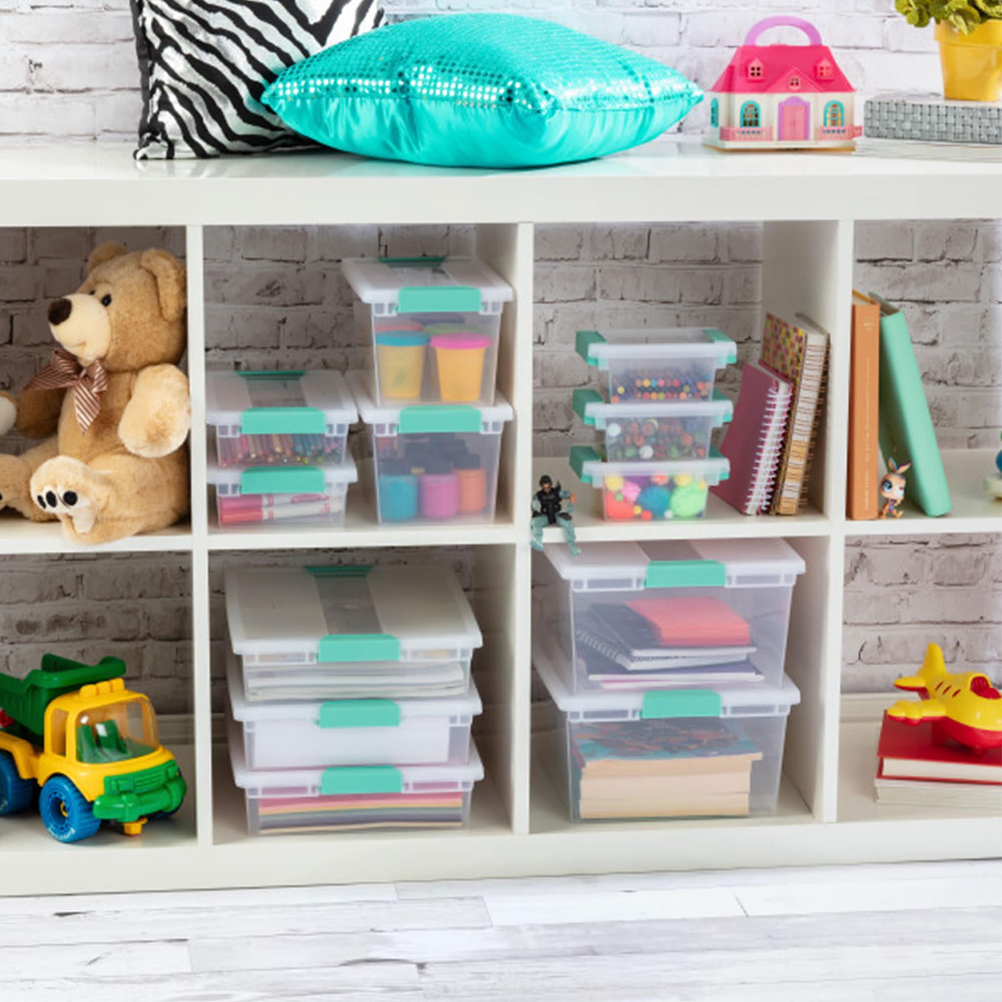 Sterilite 100108 Plastic-Storage-Totes - View #8