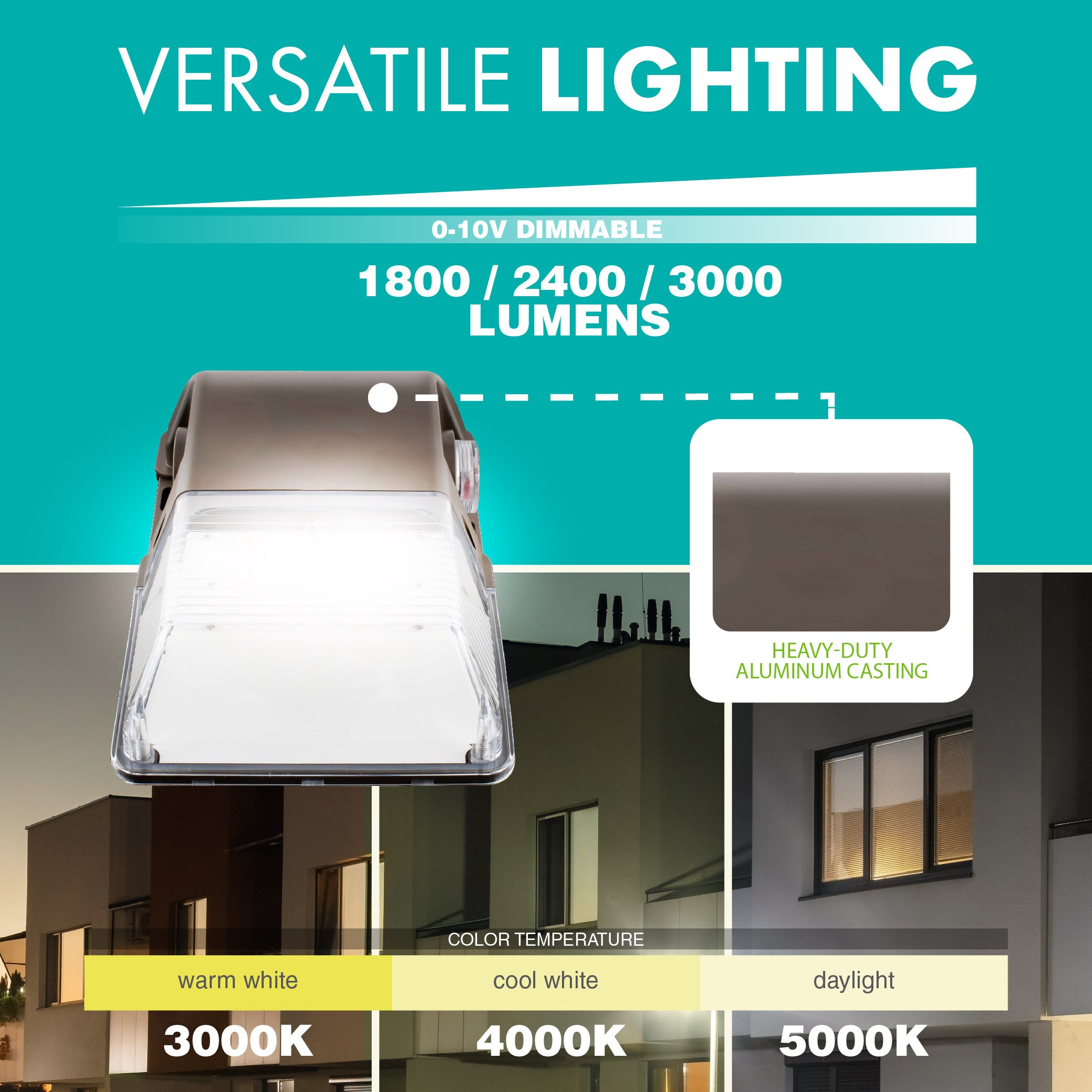 Simply Conserve PLT-L1525-MWP-3050-1 Wall-Pack-Lights - View #4