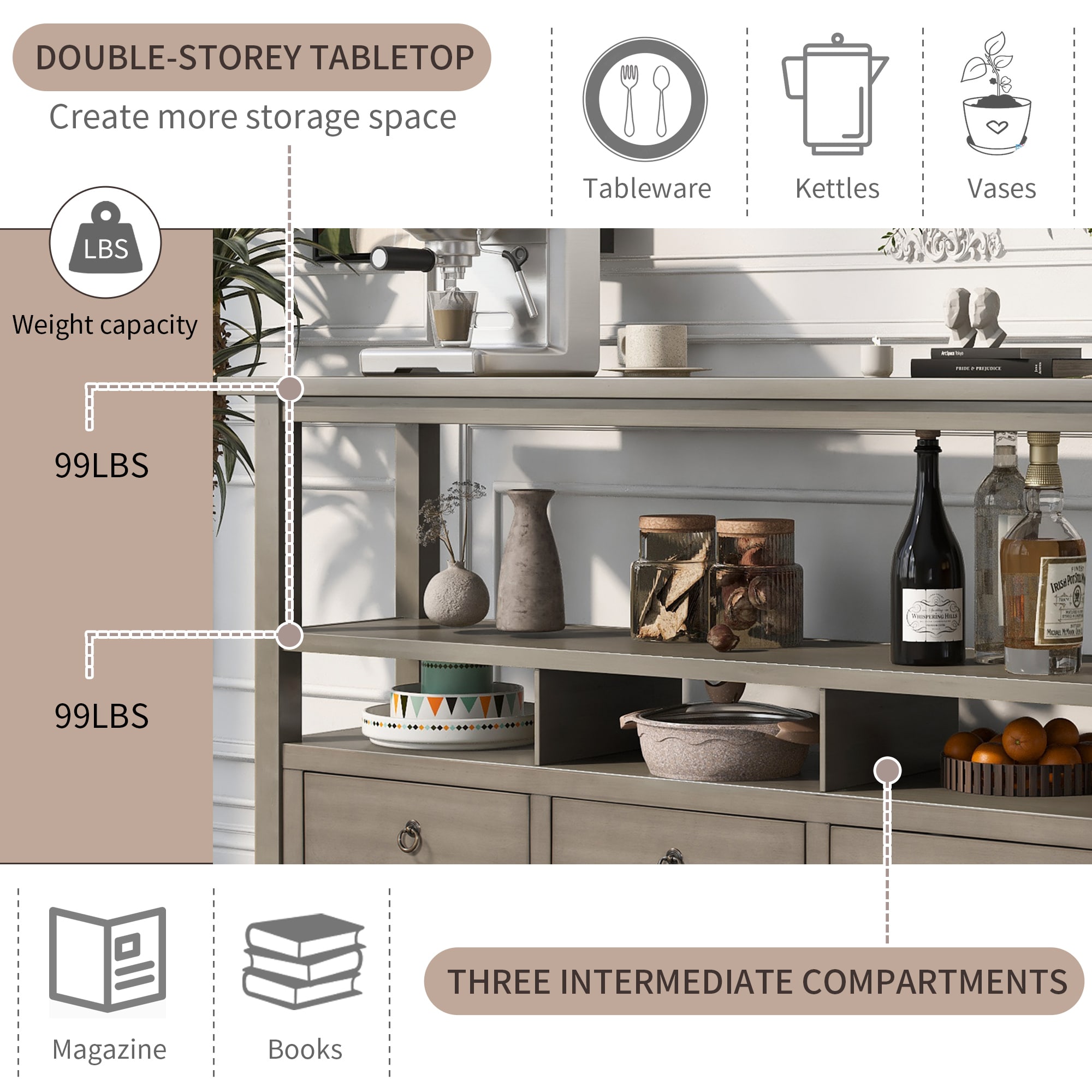 AHIOU HOME ZAAH-CT298607E Console-Sofa-Tables - View #7