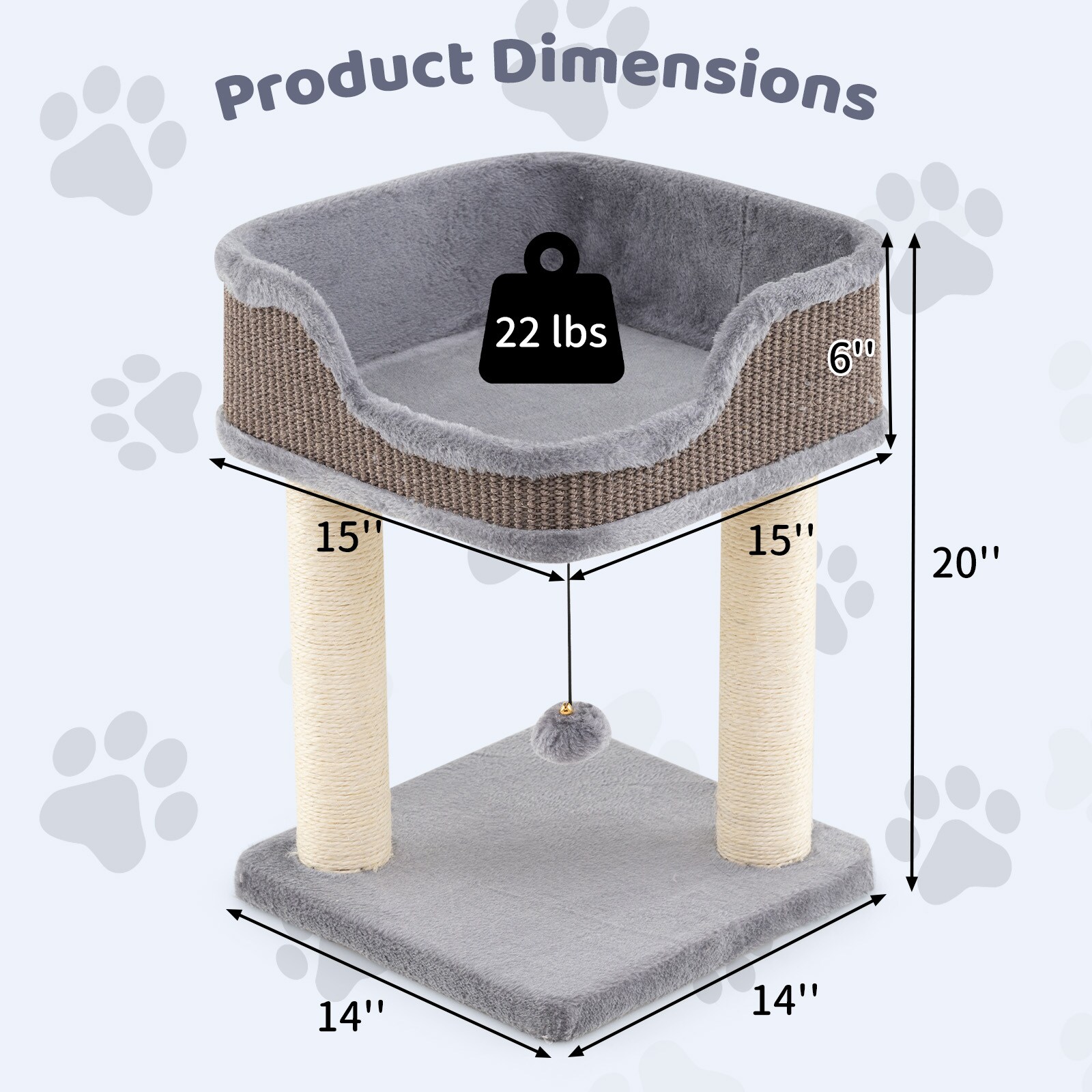 Slickblue D-CO-RG45301VP Cat-Trees - View #5