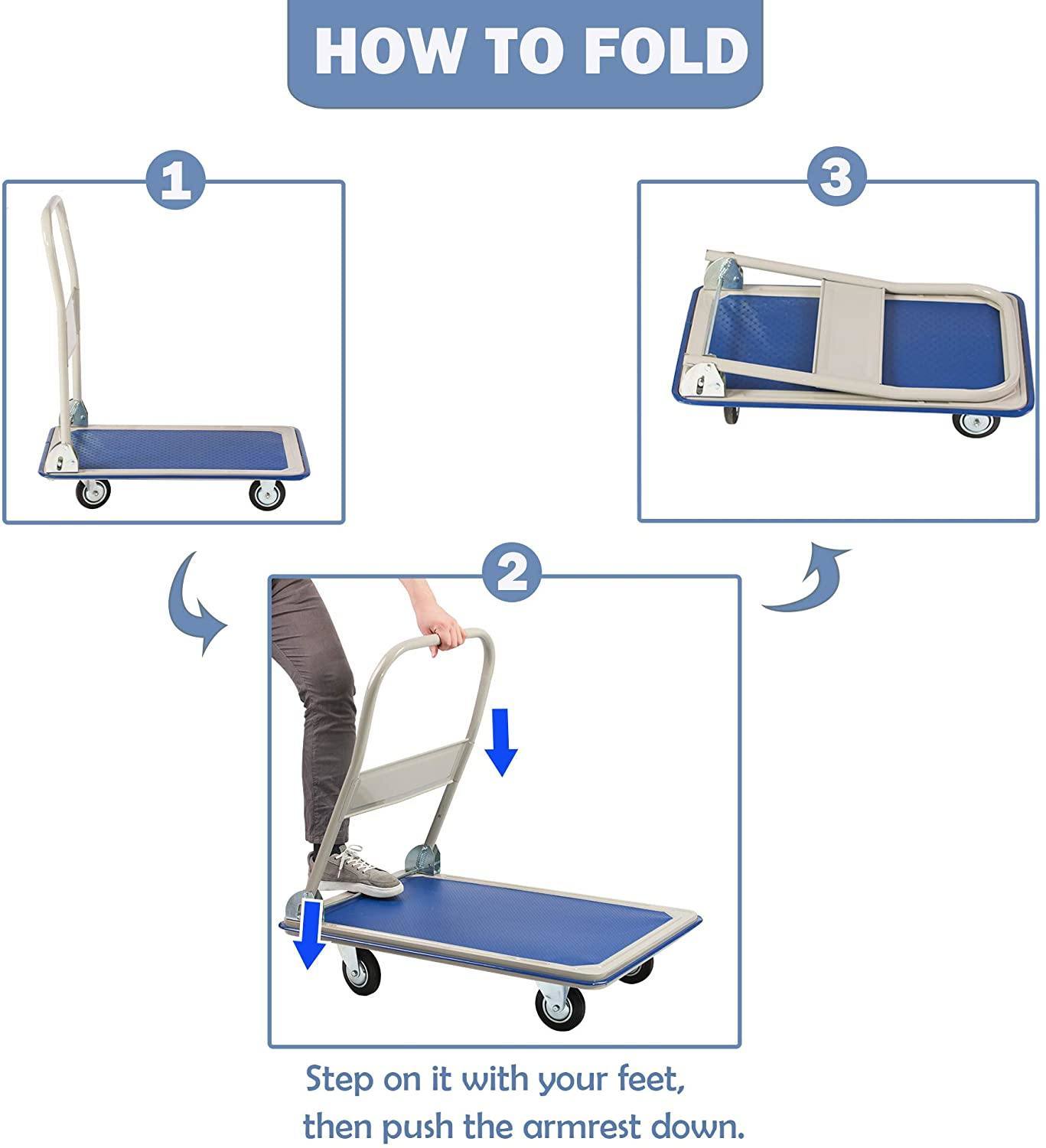 Maocao Hoom BH-DJ-62937 Hand-Truck-Dollies - View #7
