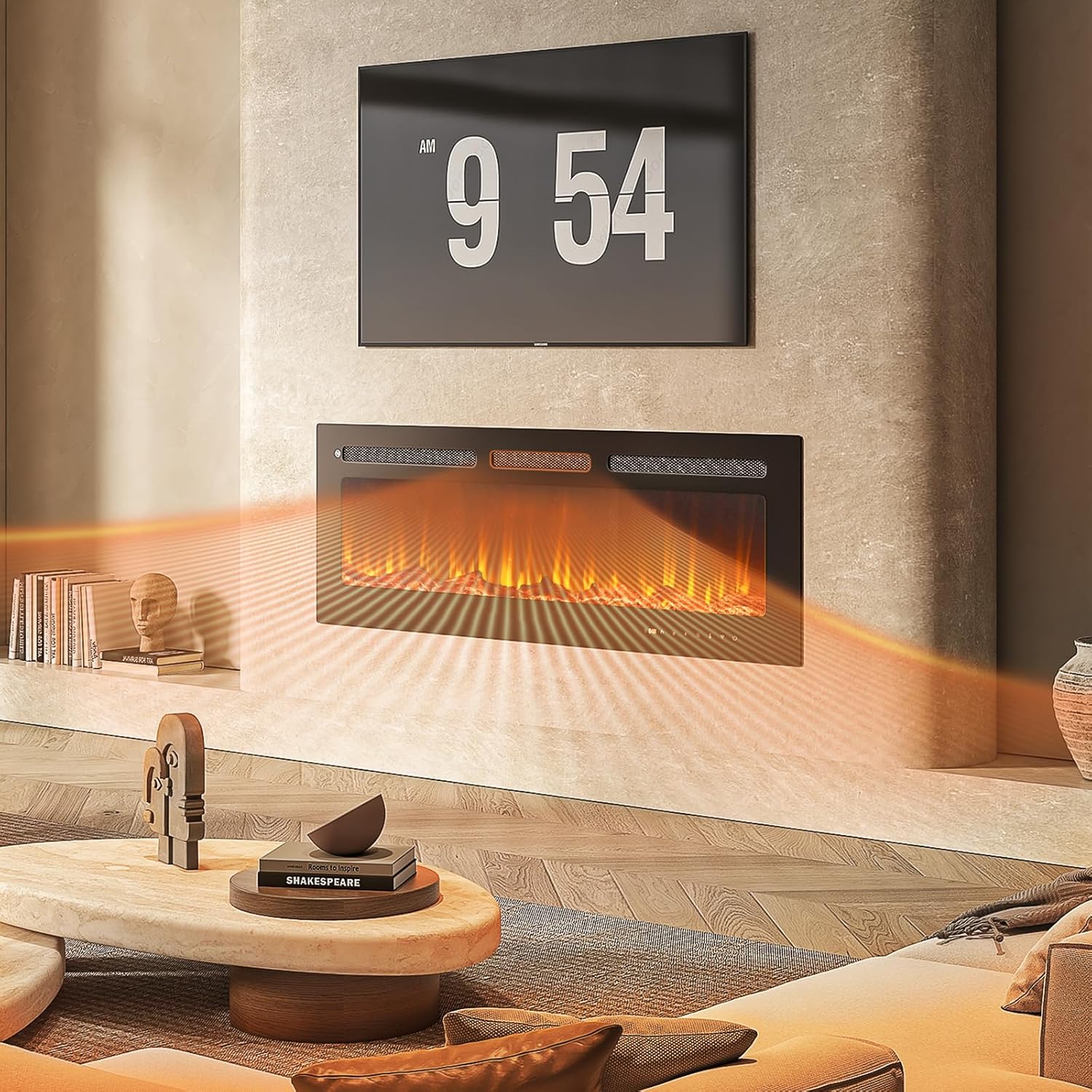 AOXUN H20022 Electric-Fireplaces - View #7
