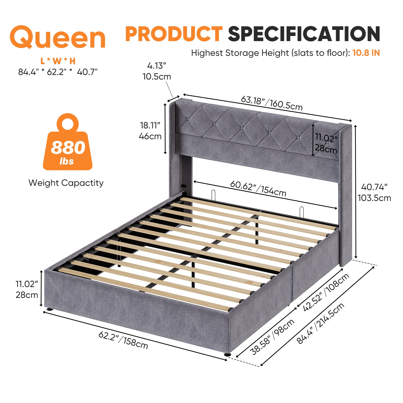 Sweetcrispy L-RBC-Q01-GY-Q beds - View #7