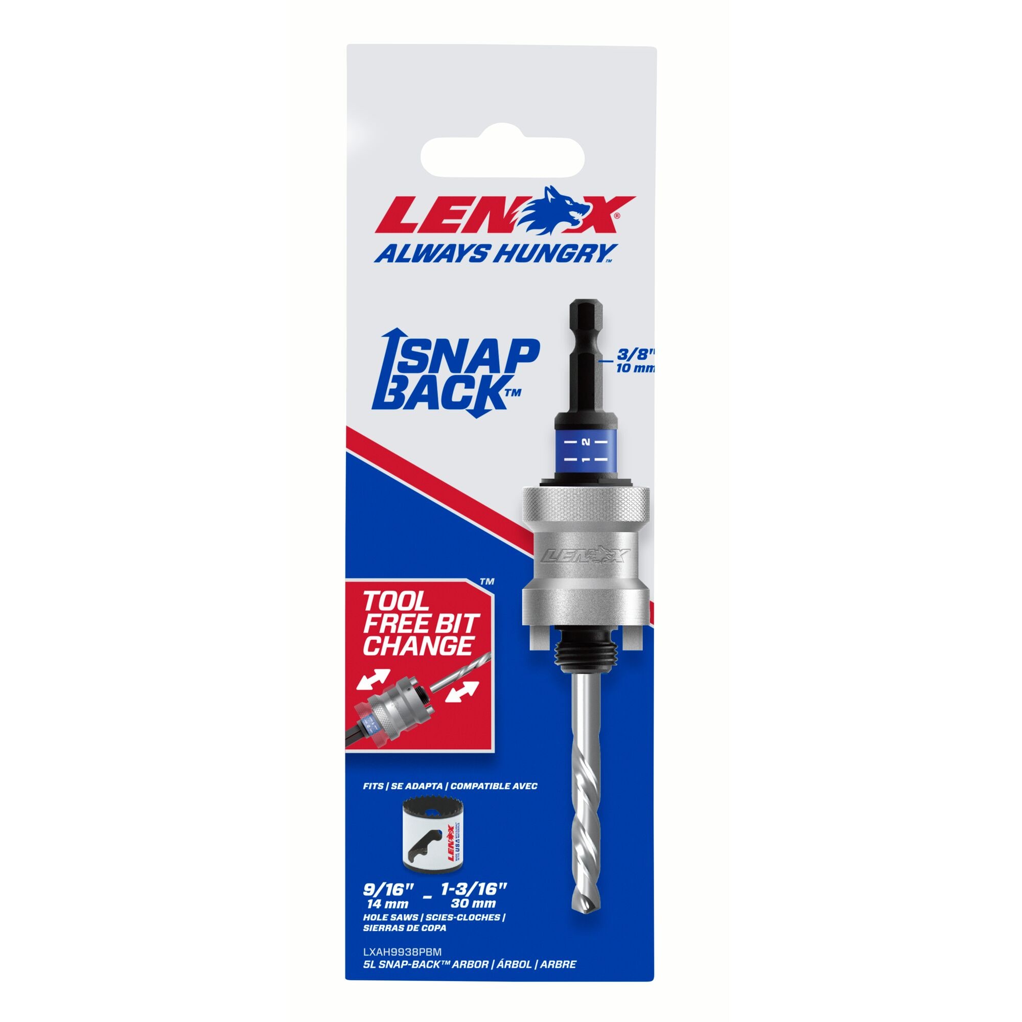 LENOX LXAH9938PBM Hole-Saw-Arbors - View #18