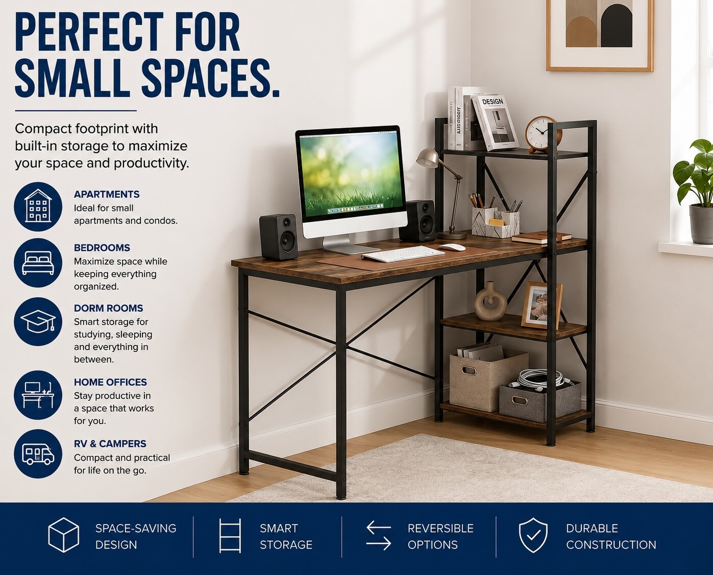 Utopia Alley SH74WD desks - View #4