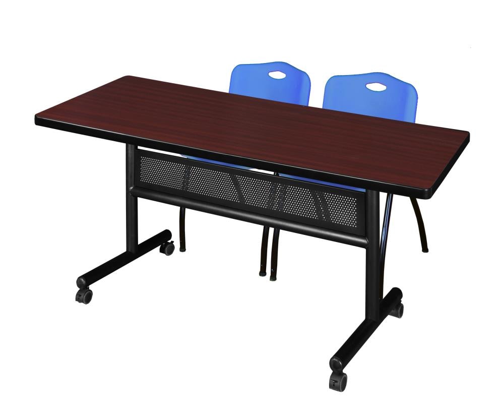 Regency MKFTM6030MH47BE Training Brown 4-Person Training Table (60-in W x 29-in H)