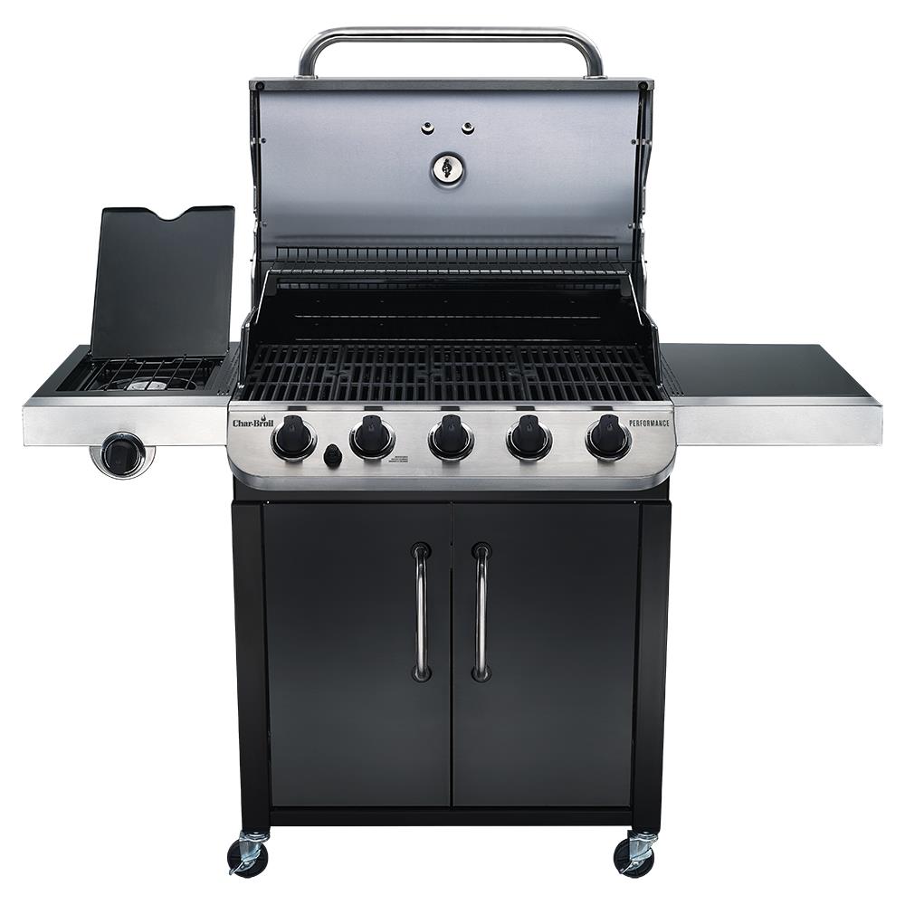 Char Broil Performance Black and Stainless Steel 5 Burner Liquid