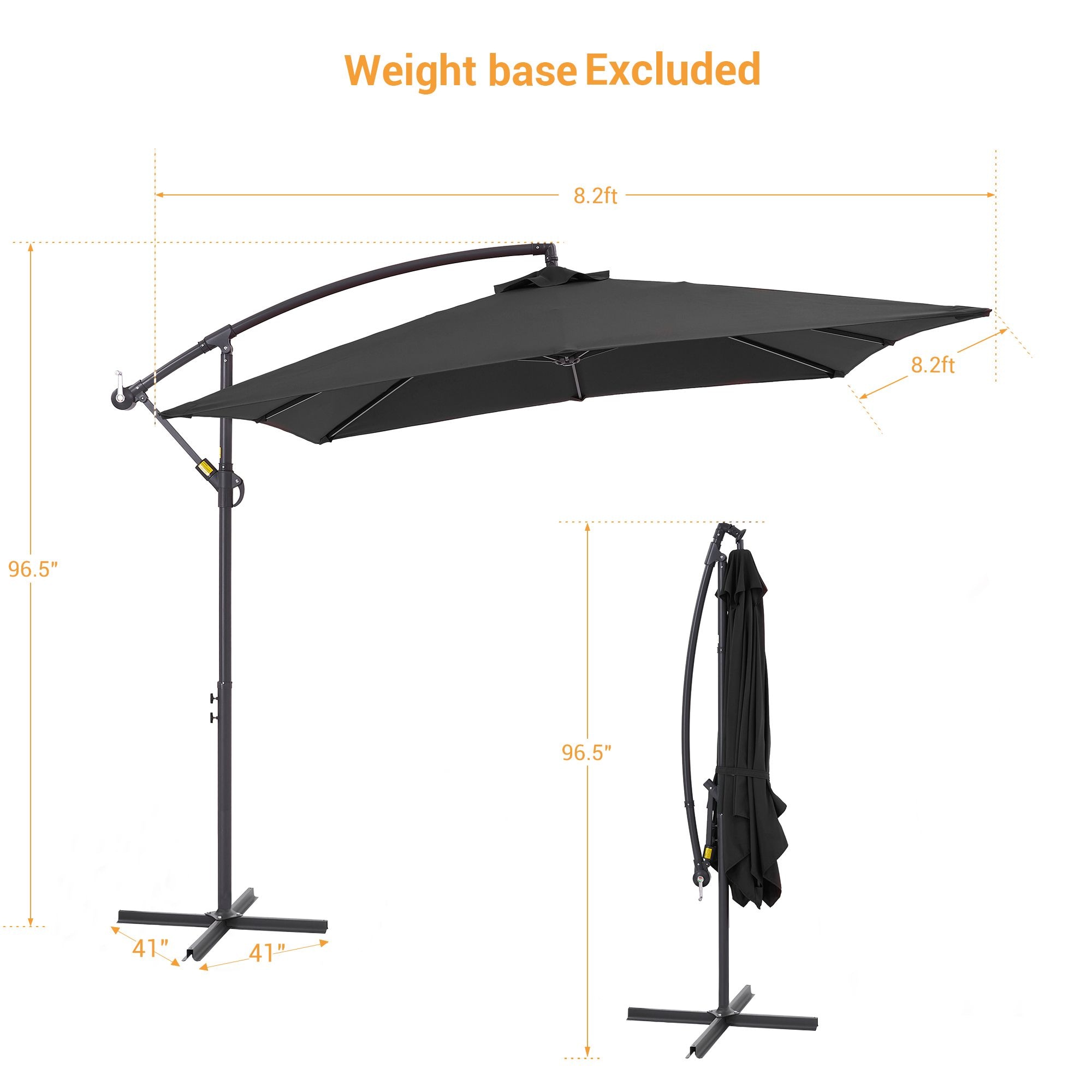 Sonkuki SD-S183BK Umbrellas-2 - View #2