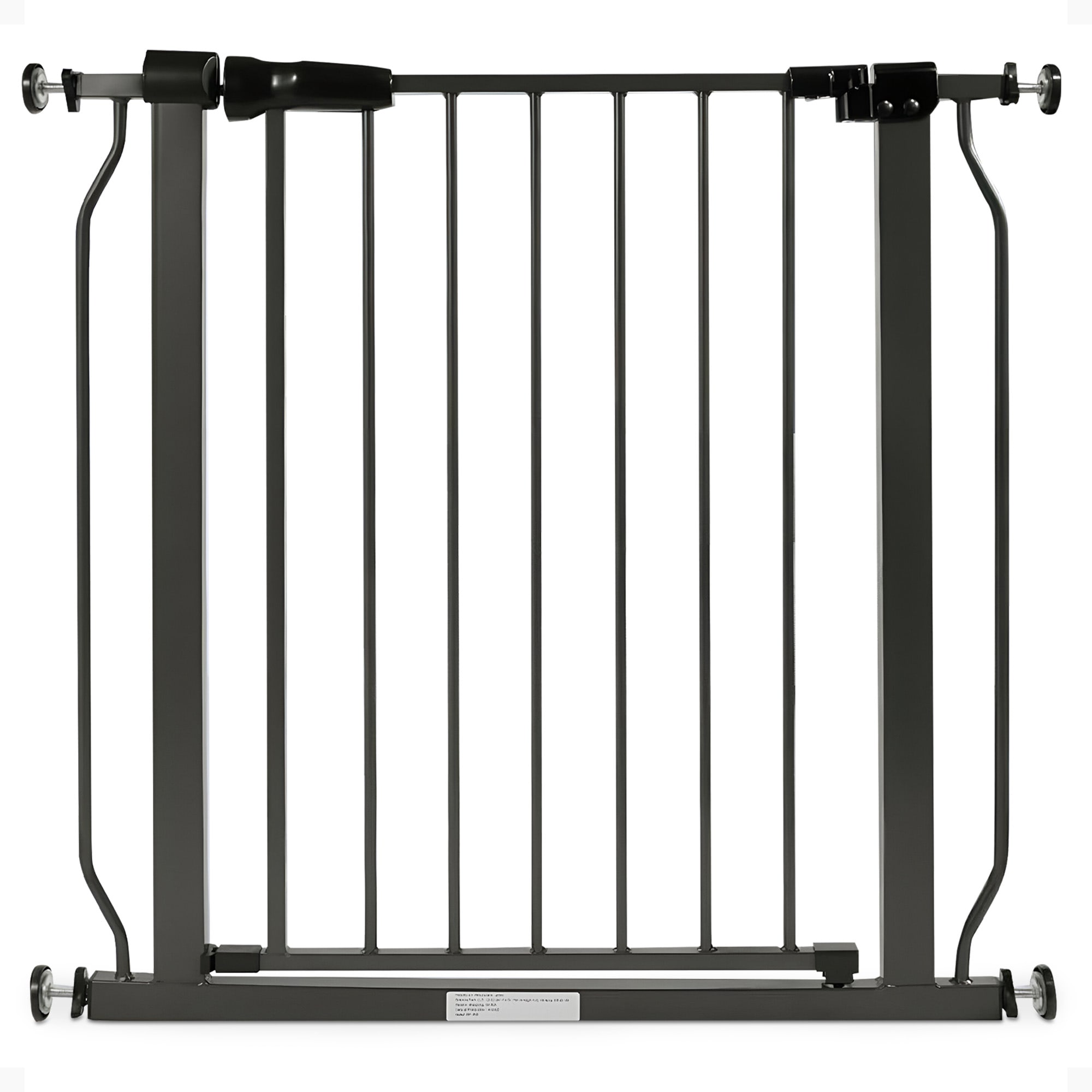 Balancefrom  Walk-Thru Safety Gate for Baby and Pets 29.1-33.8 InchesW 30 InchesH Graphite