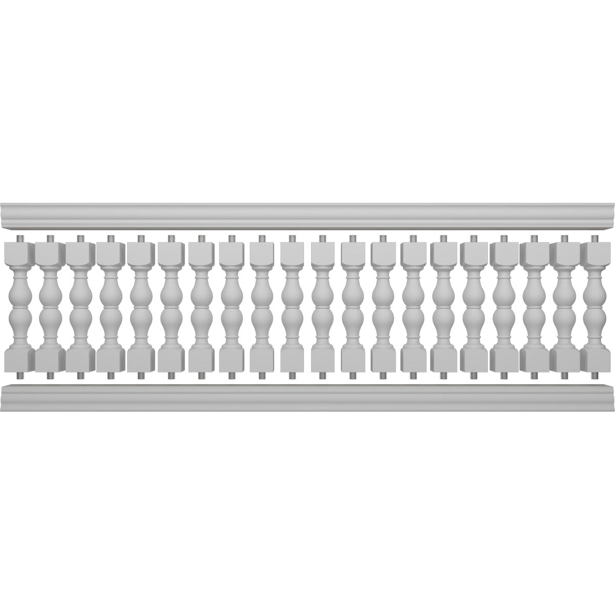 Ekena Millwork BALK42X132AVA railings - View #5