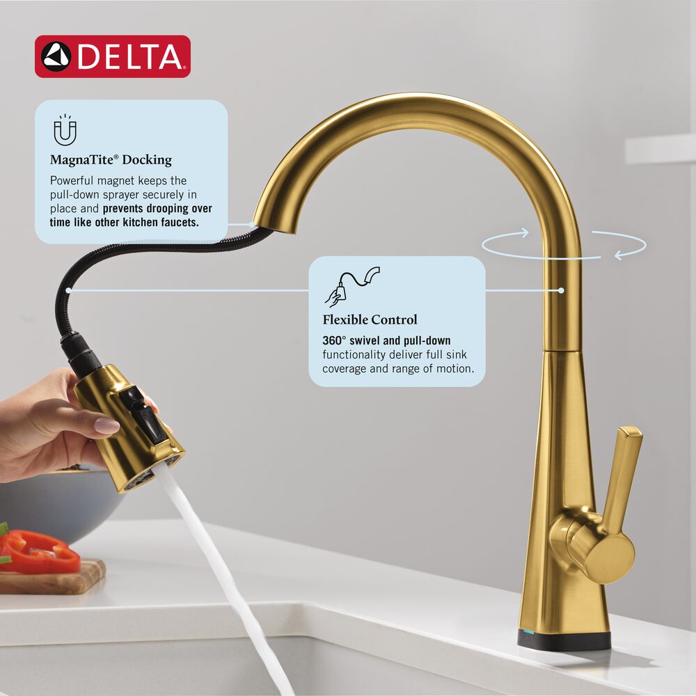 Delta 19802TLZ-GB-DST Kitchen-Faucets - View #5