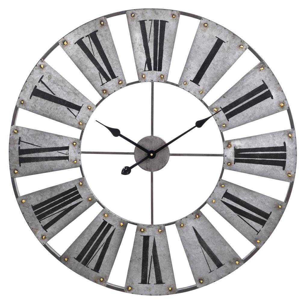 StyleCraft Home Collection WC2142DS Analog Round Wall Clock