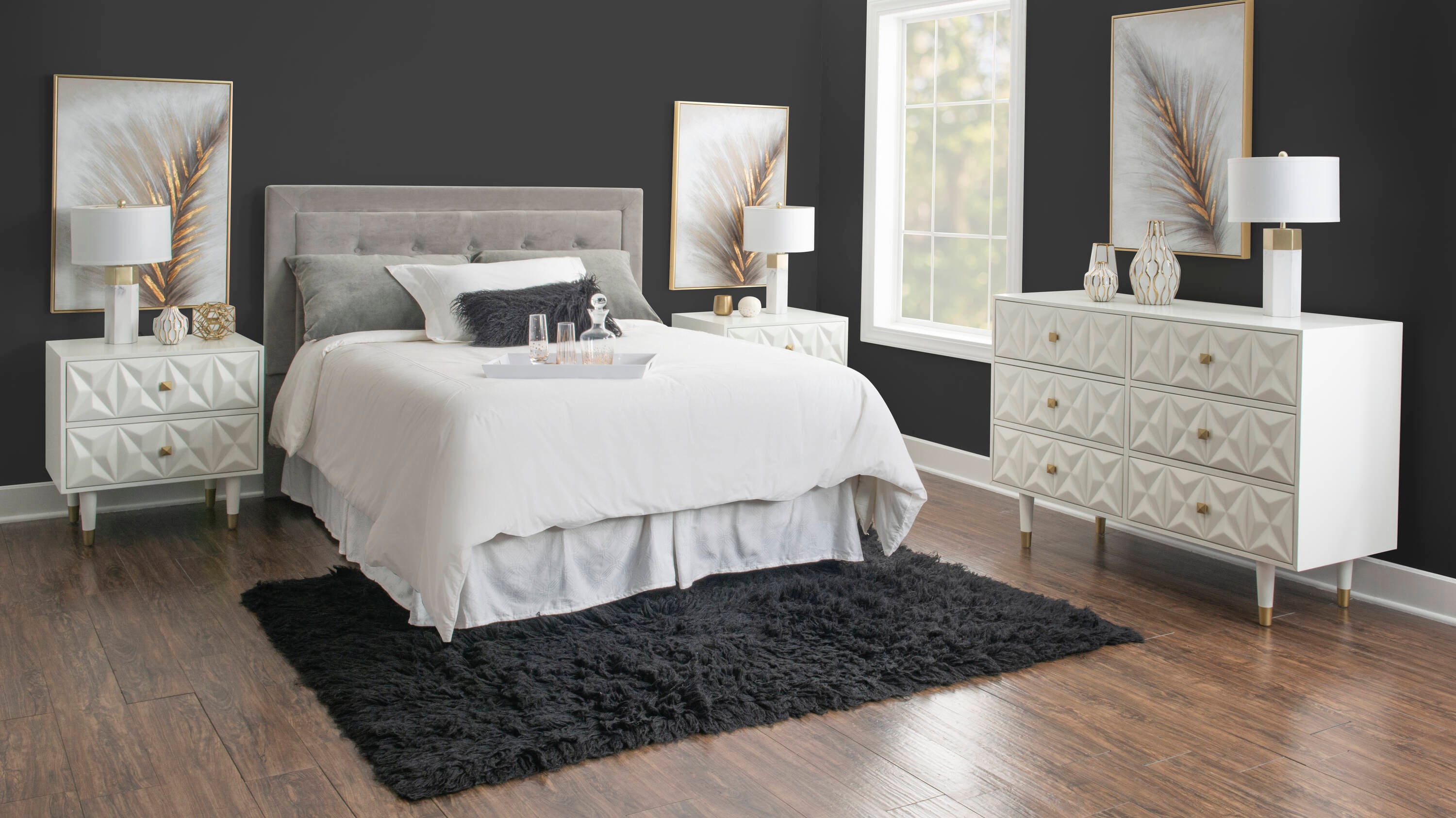 Linon BD53WHT01AS End-Tables - View #9