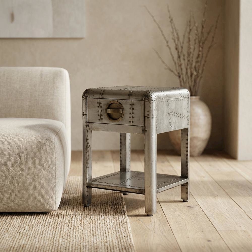 FurniFact BO2414743WHT End-Tables - View #3