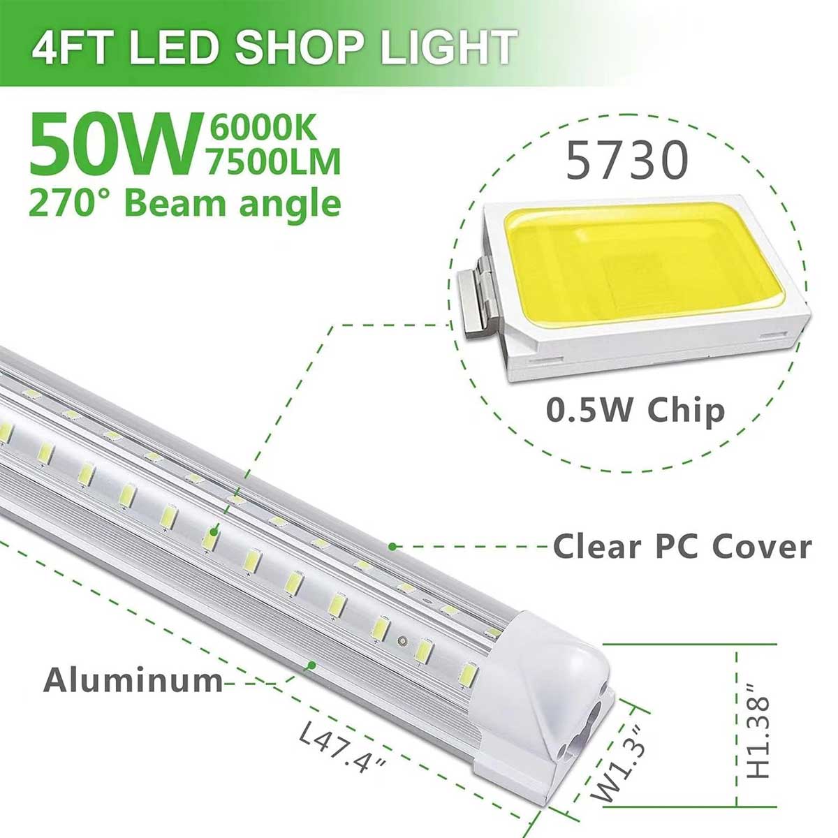 Aoibox LABBL2926 High-Bay-Lights - View #2