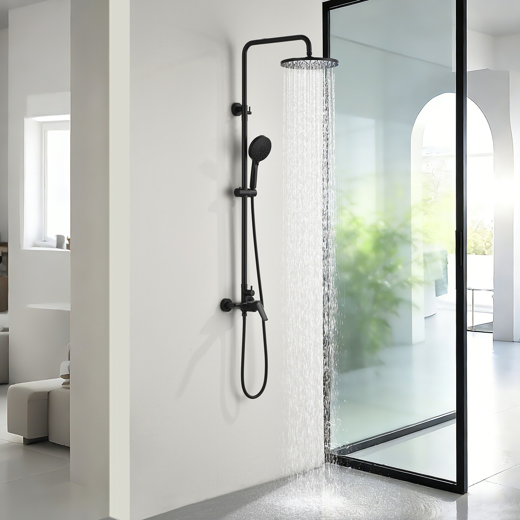 Boyel Living BLFA012MB Showerhead-Bar-Panels - View #5