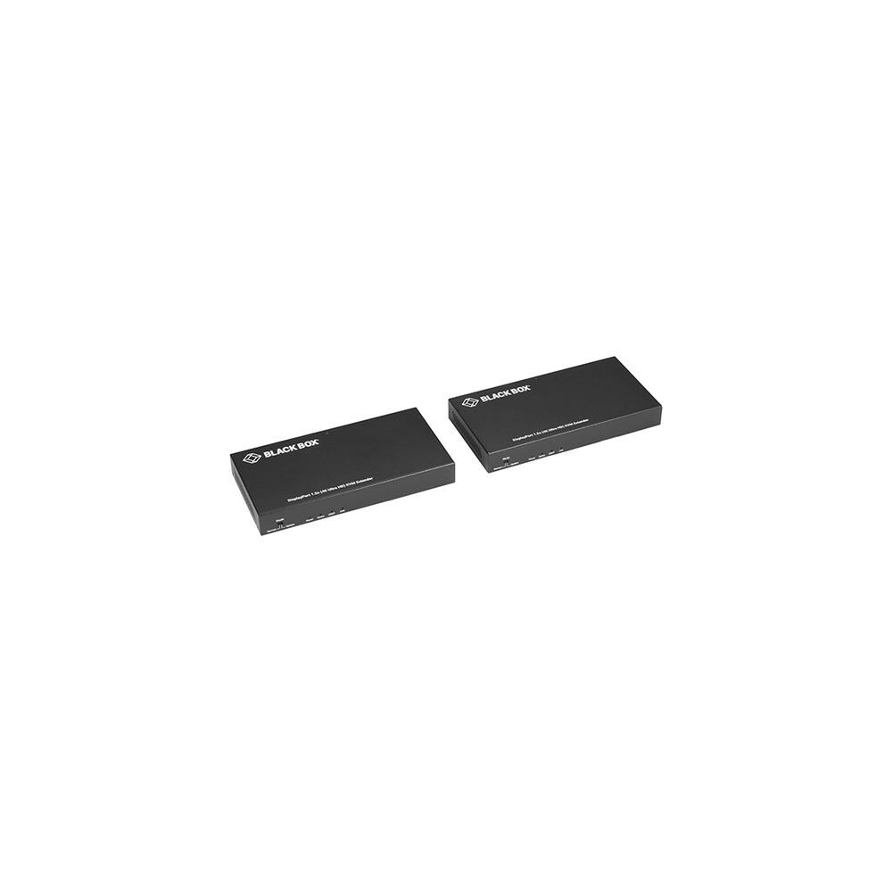 Black Box SYBA223356  4KDPKVMXT-100M-R2 KVM Extender- DisplayPort, UHD 4K, Audio and USB 2.0