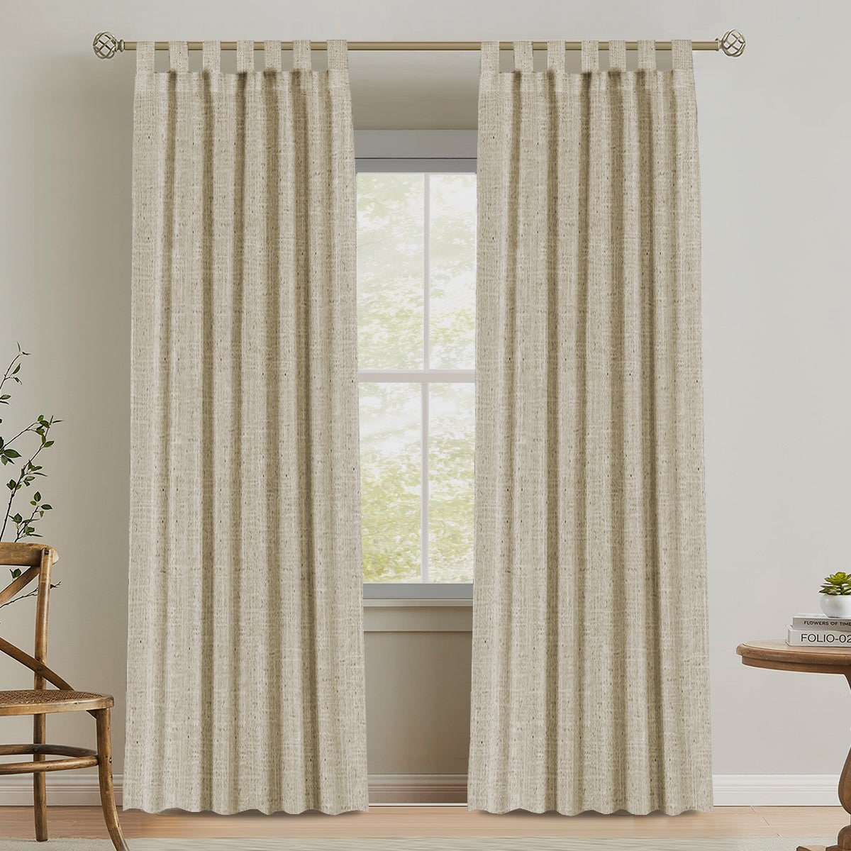 H.Versailtex TABDM5284STONEBLUE curtains - View #15