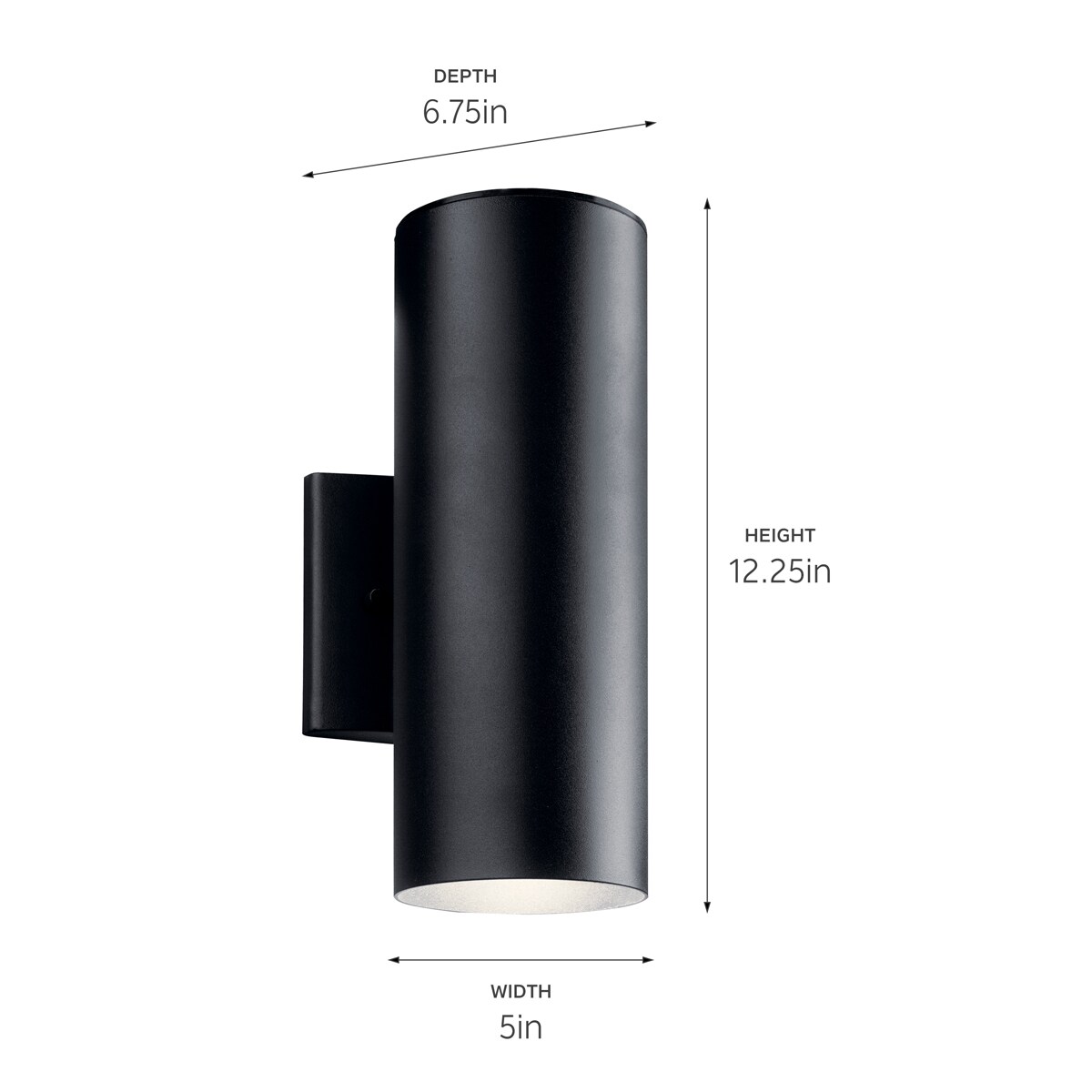 Kichler 11251BKT30 Outdoor-Wall-Lighting - View #11