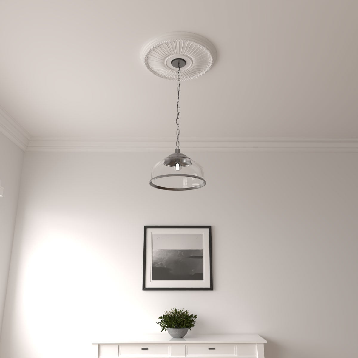 Ekena Millwork CM20BE1 Ceiling-Medallions - View #6