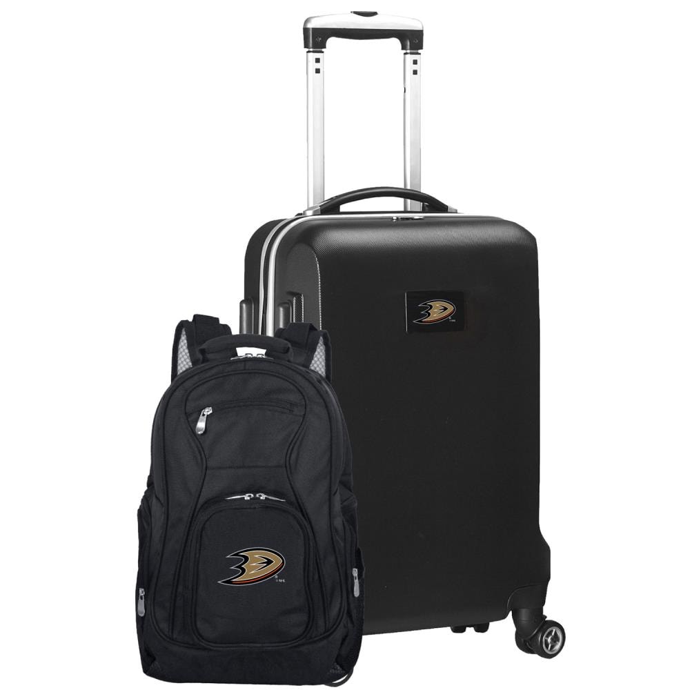 Mojo Licensing NHDUL104_BLACK 24 X 15 X 9.5 Black Polycarbonate Hardshell Suitcase Set (2-Bag)